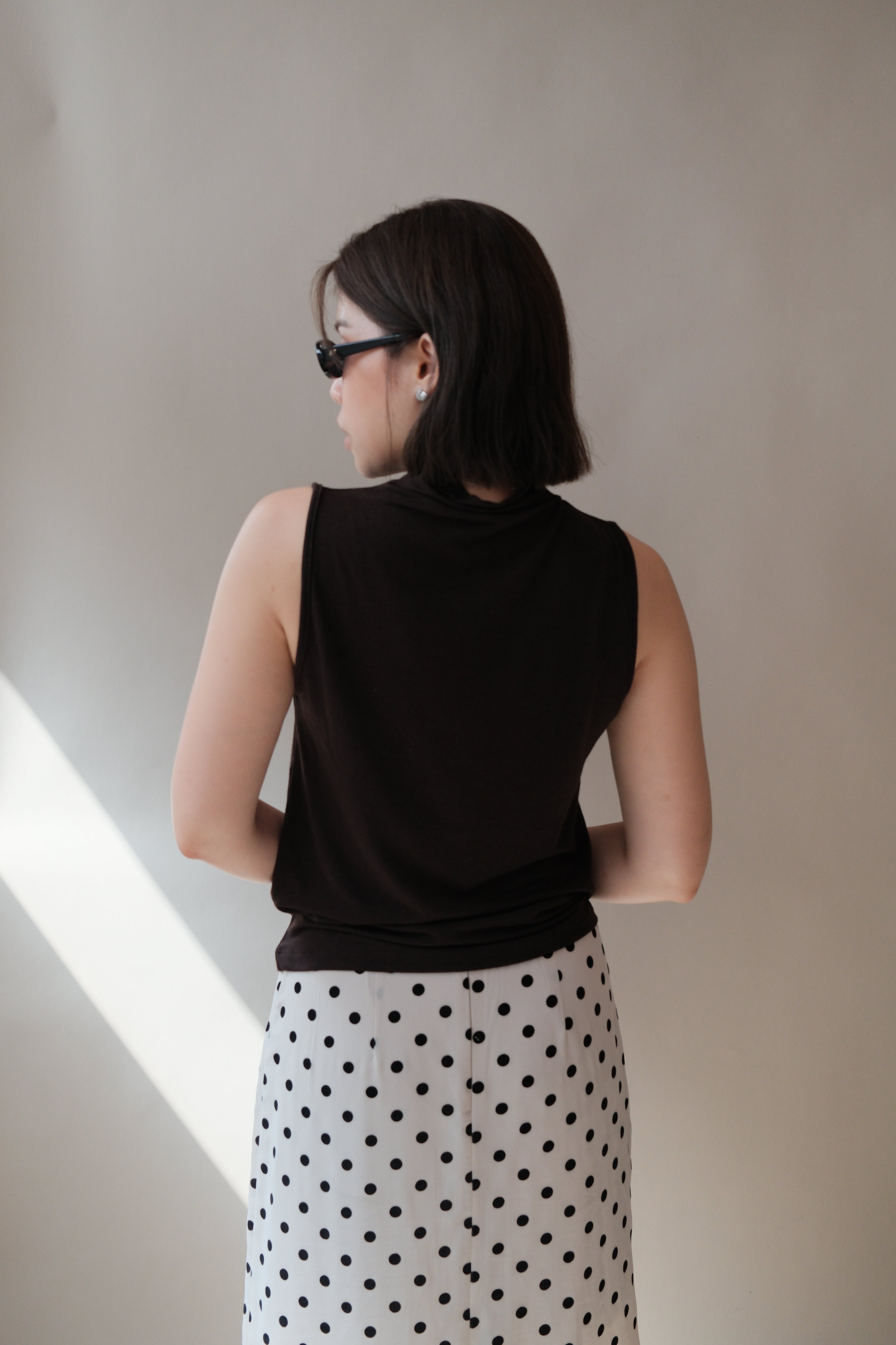 Aime turtleneck tank top
