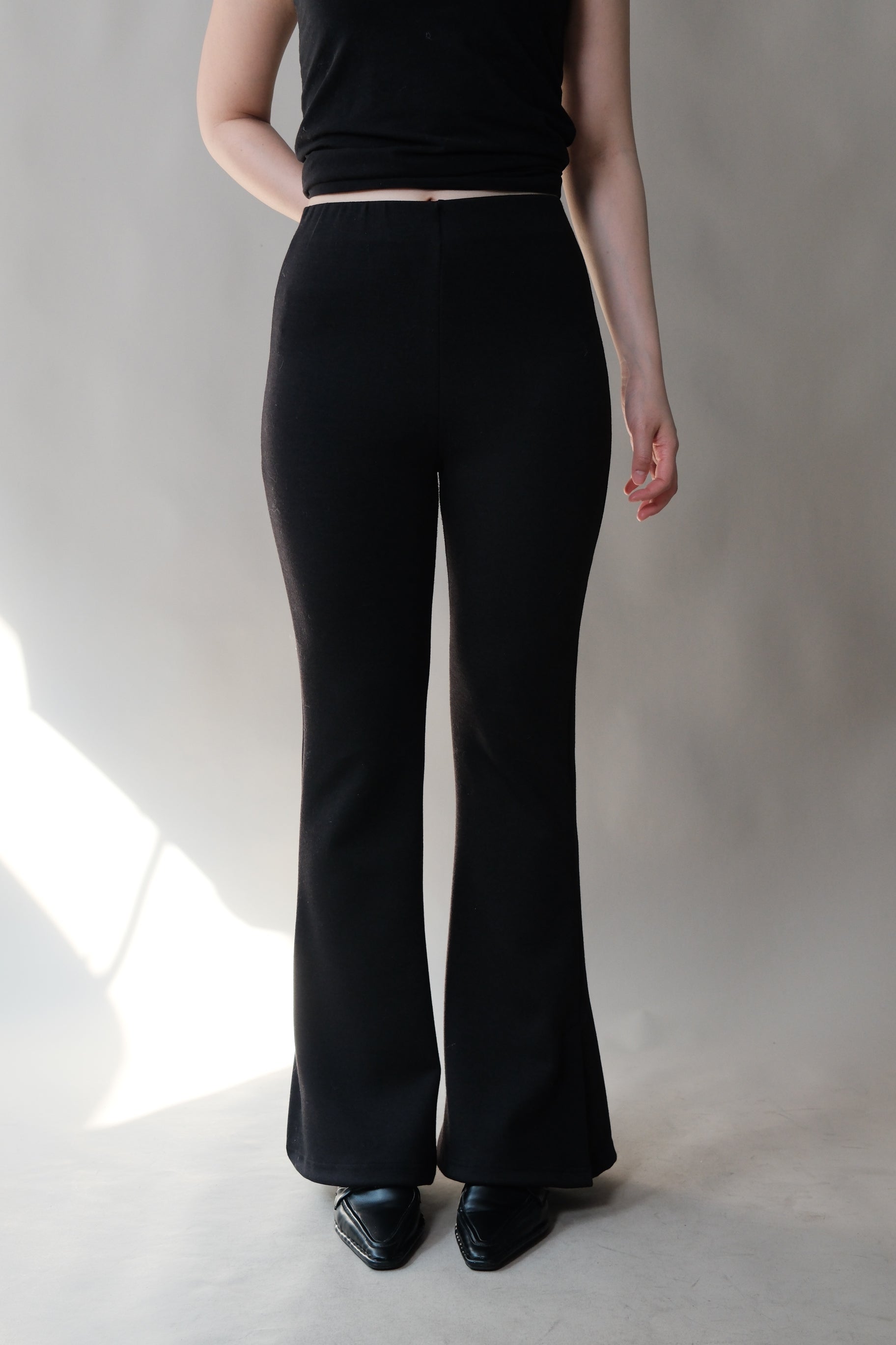 Flare boots cut pants