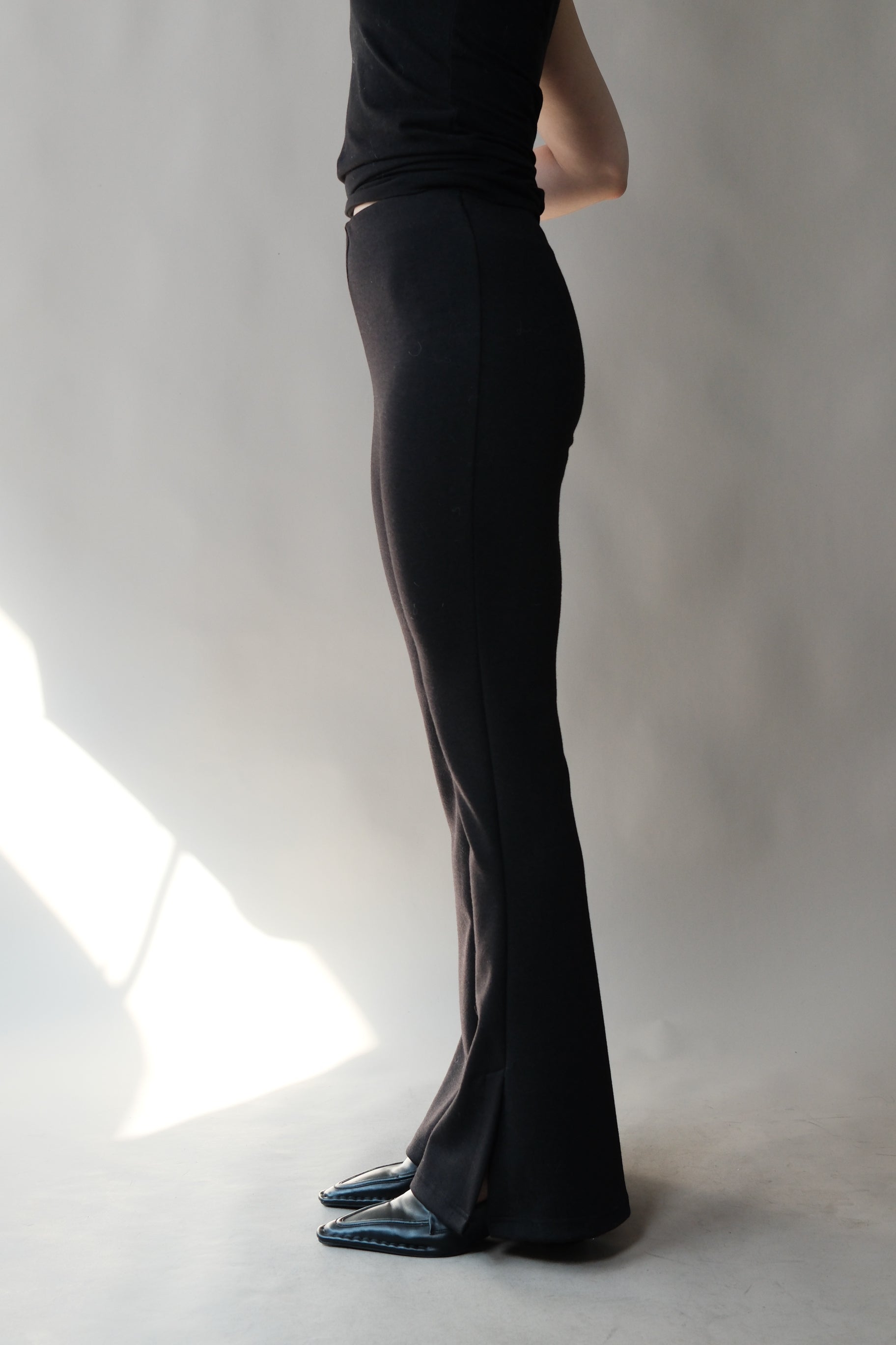 Flare boots cut pants