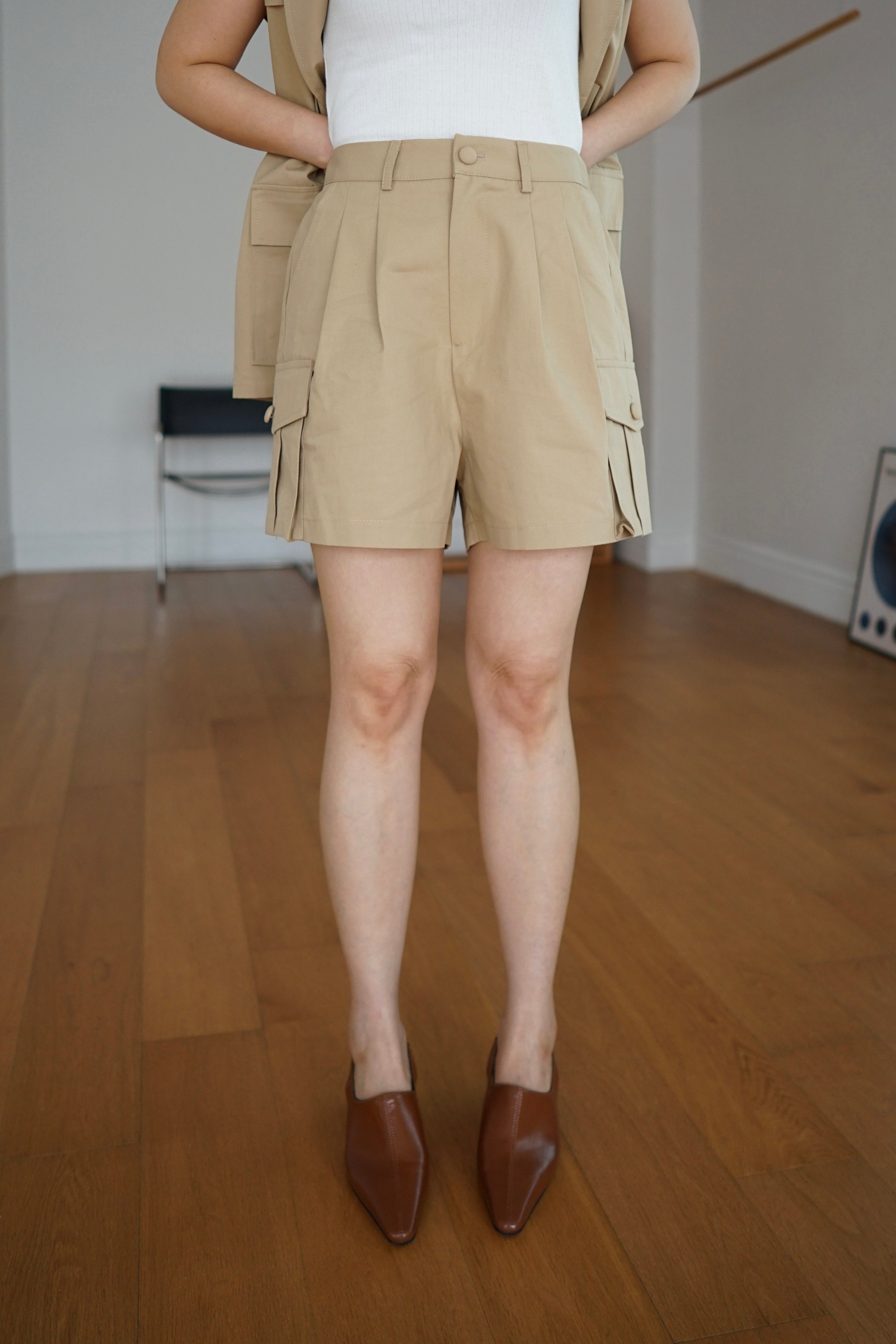 Roma highrise cargo pocket shorts