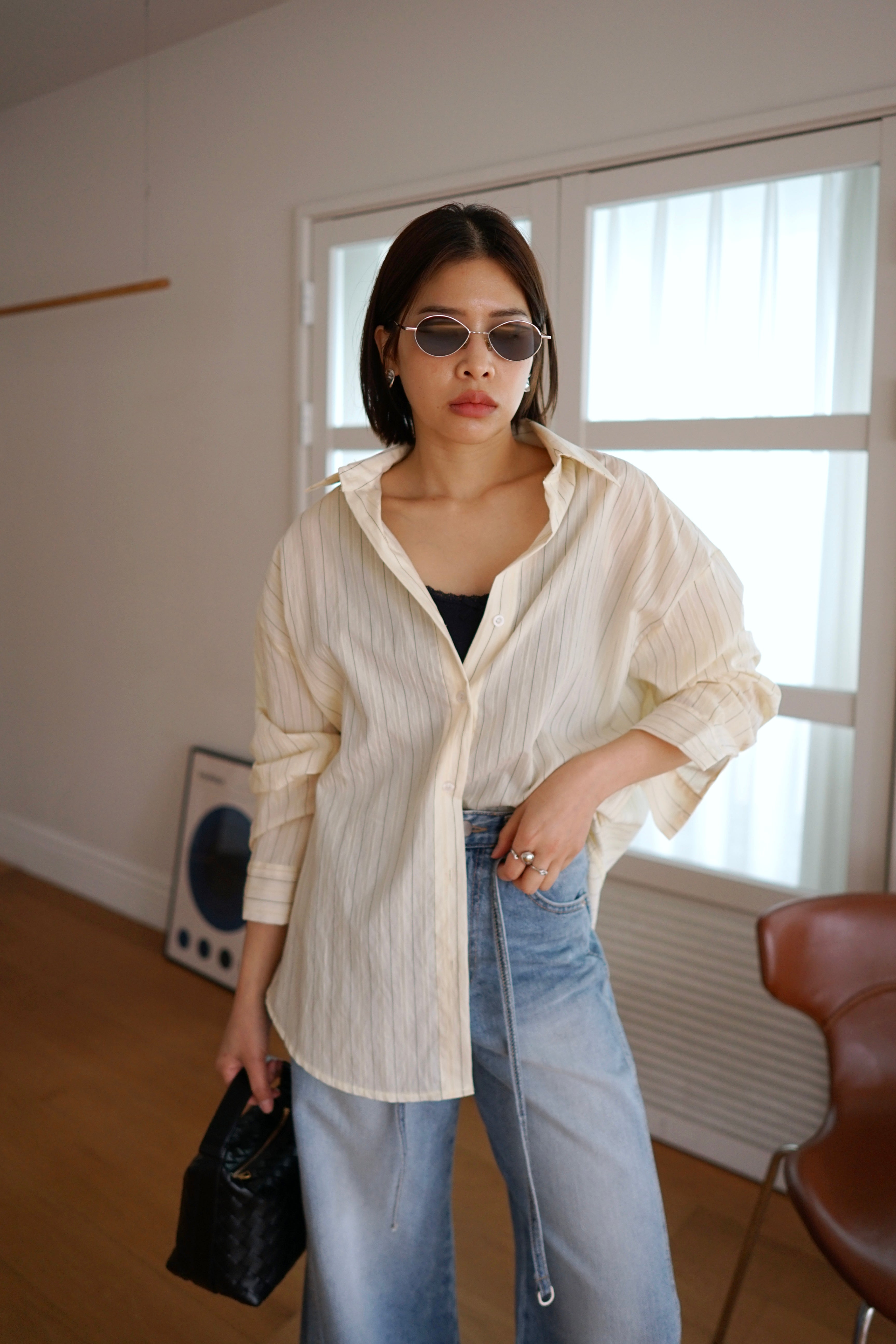 Peri striped shirt