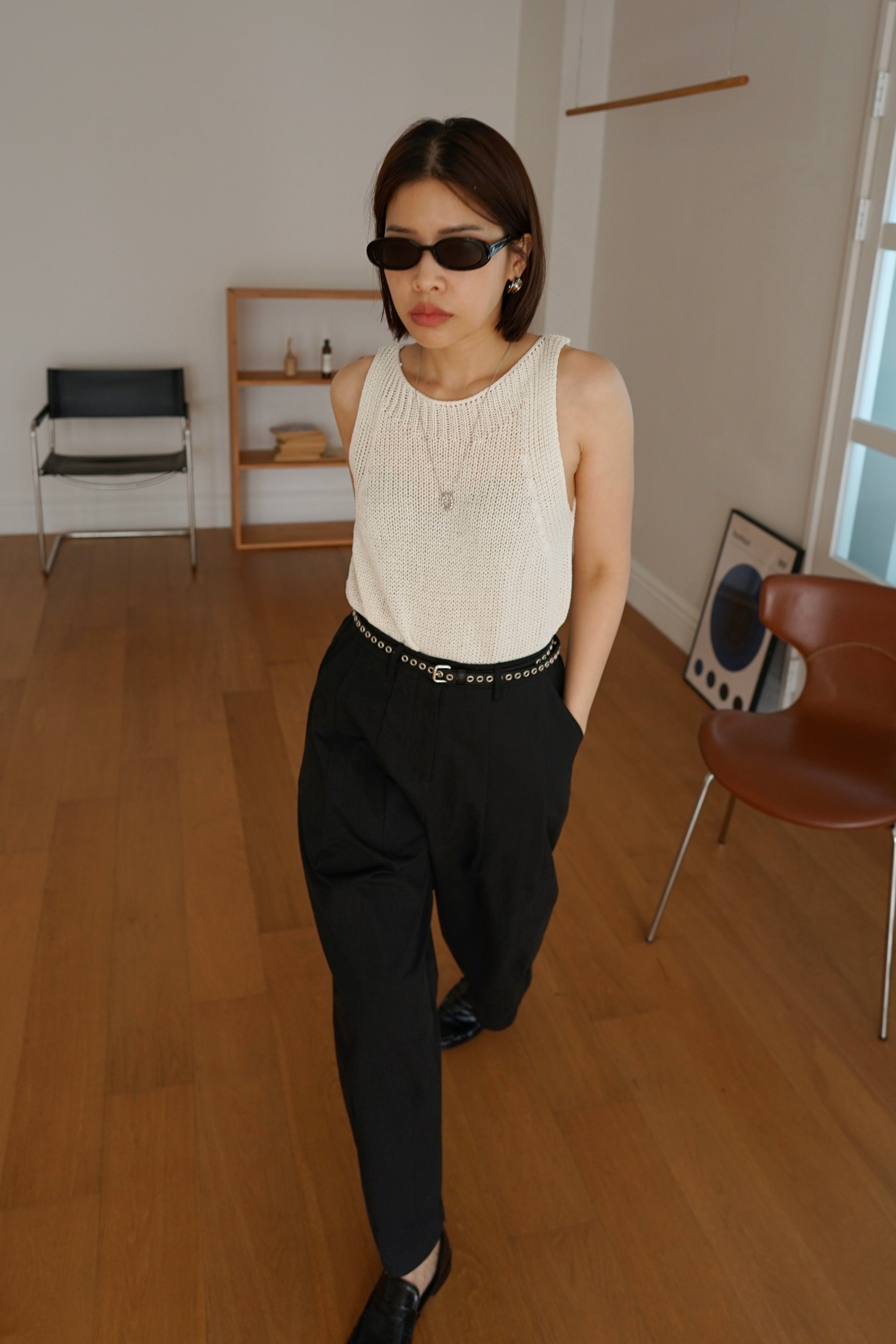 summer knitting tank top