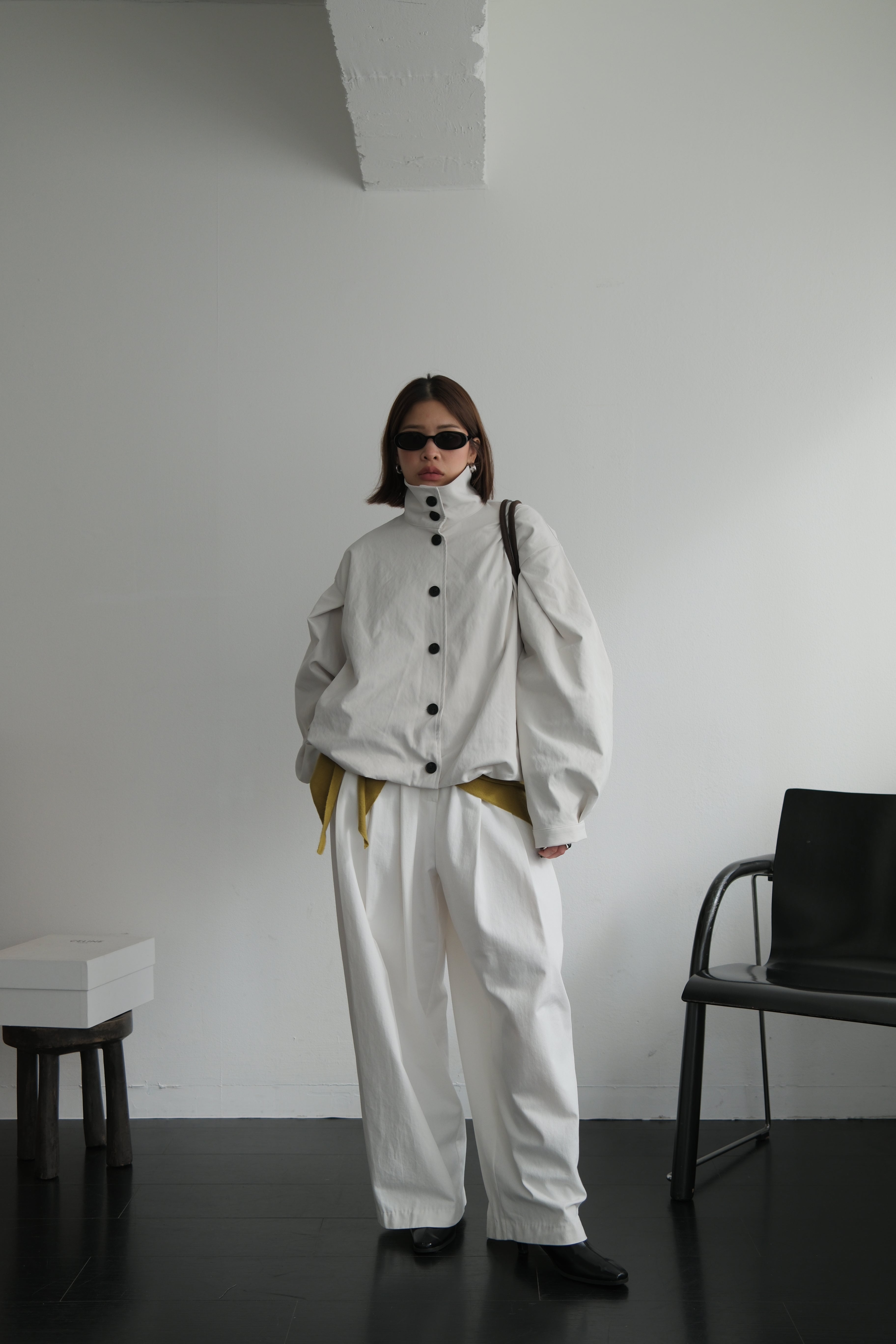 Rotti Funnel neck bomber jacket