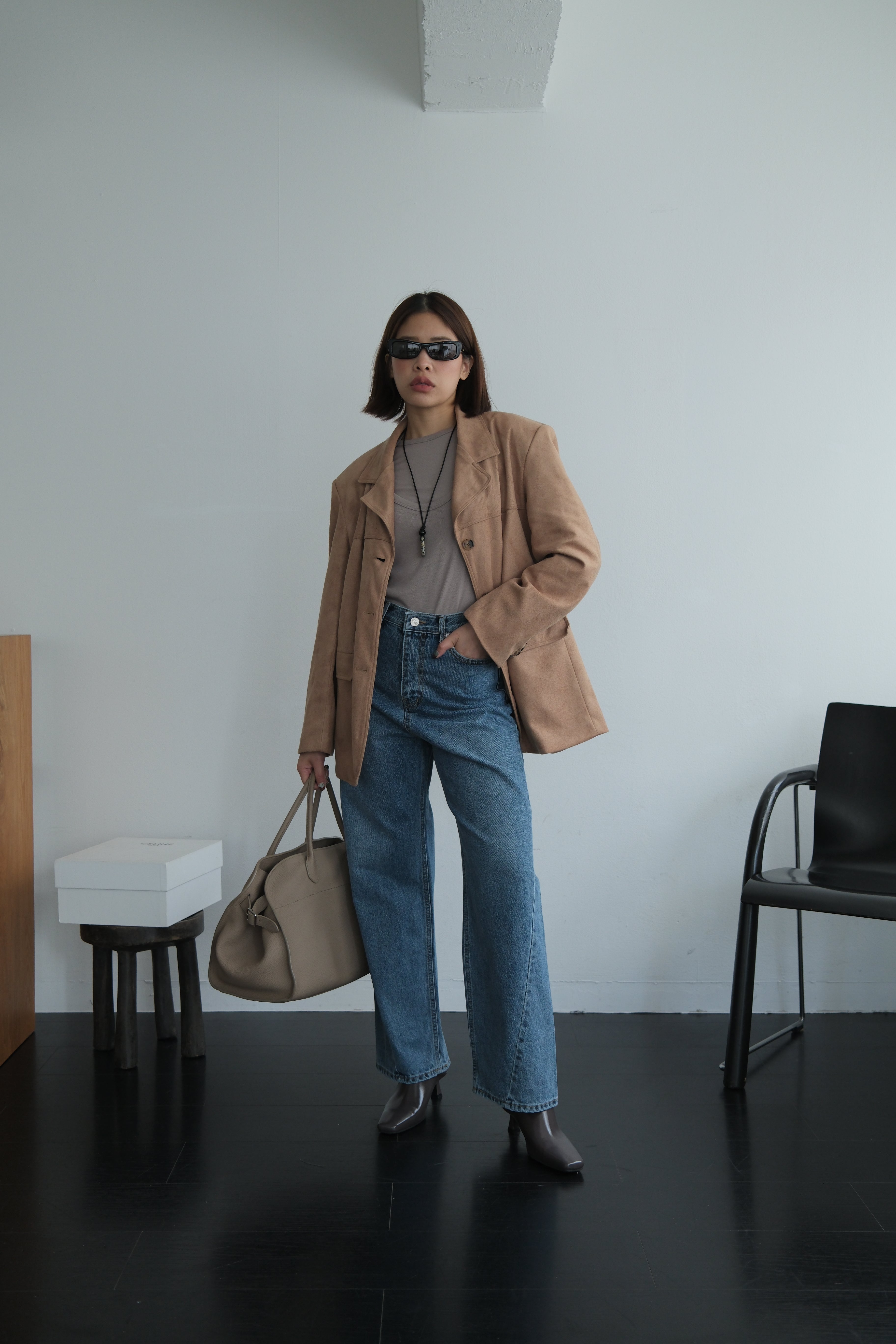 Mille high-rise slim jeans