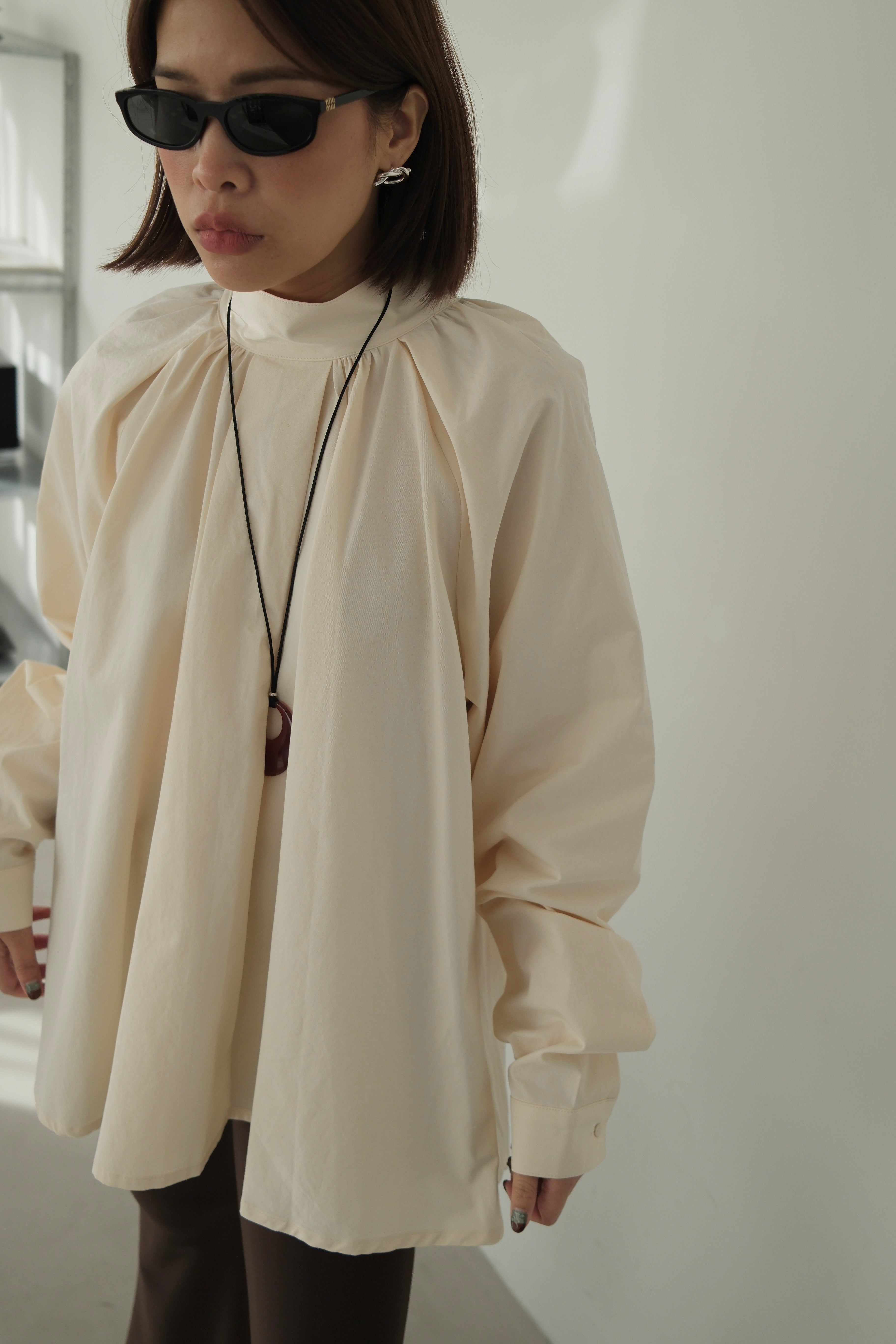 Harby balloon blouse