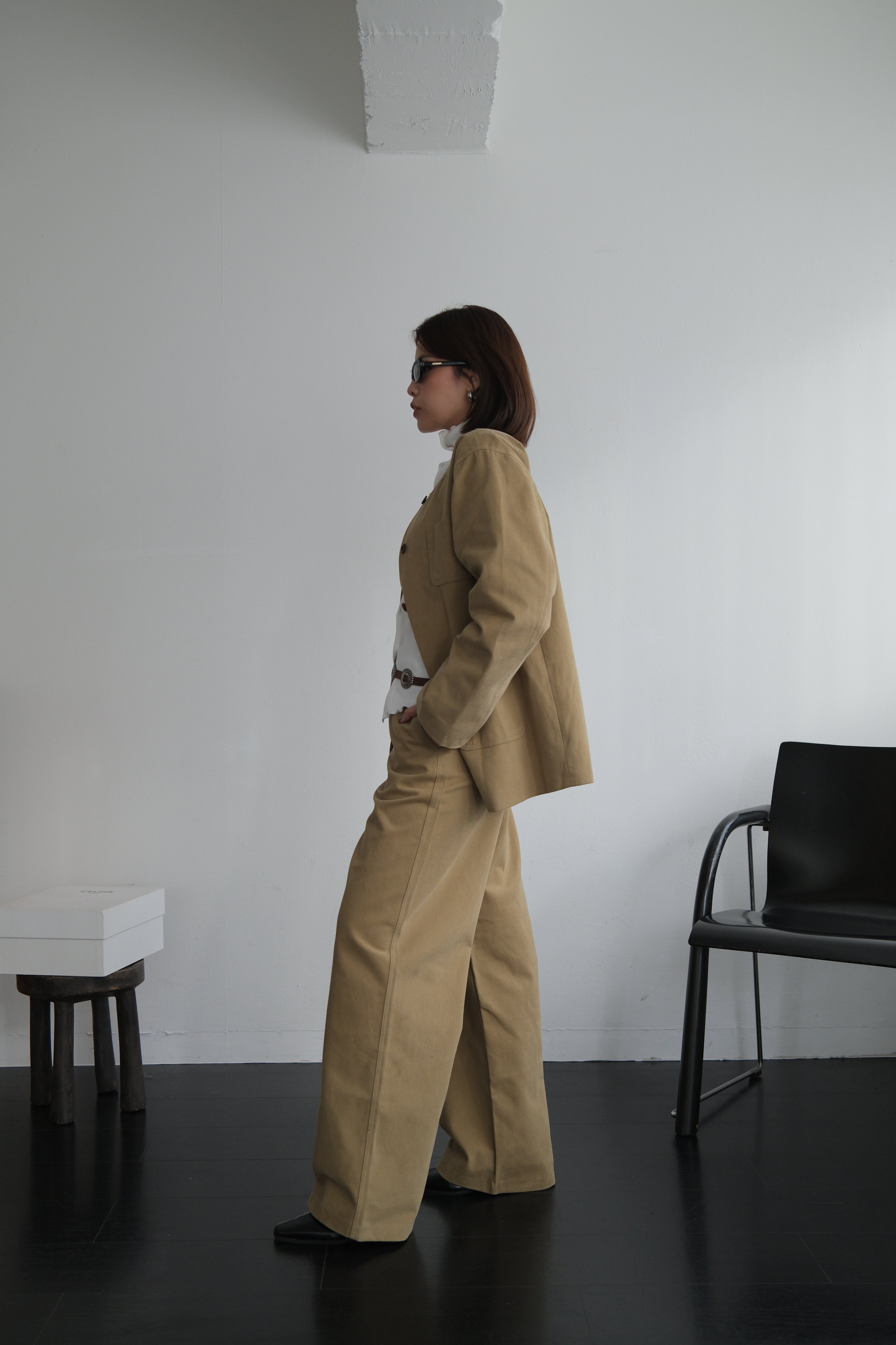 Kony round neck Jacket