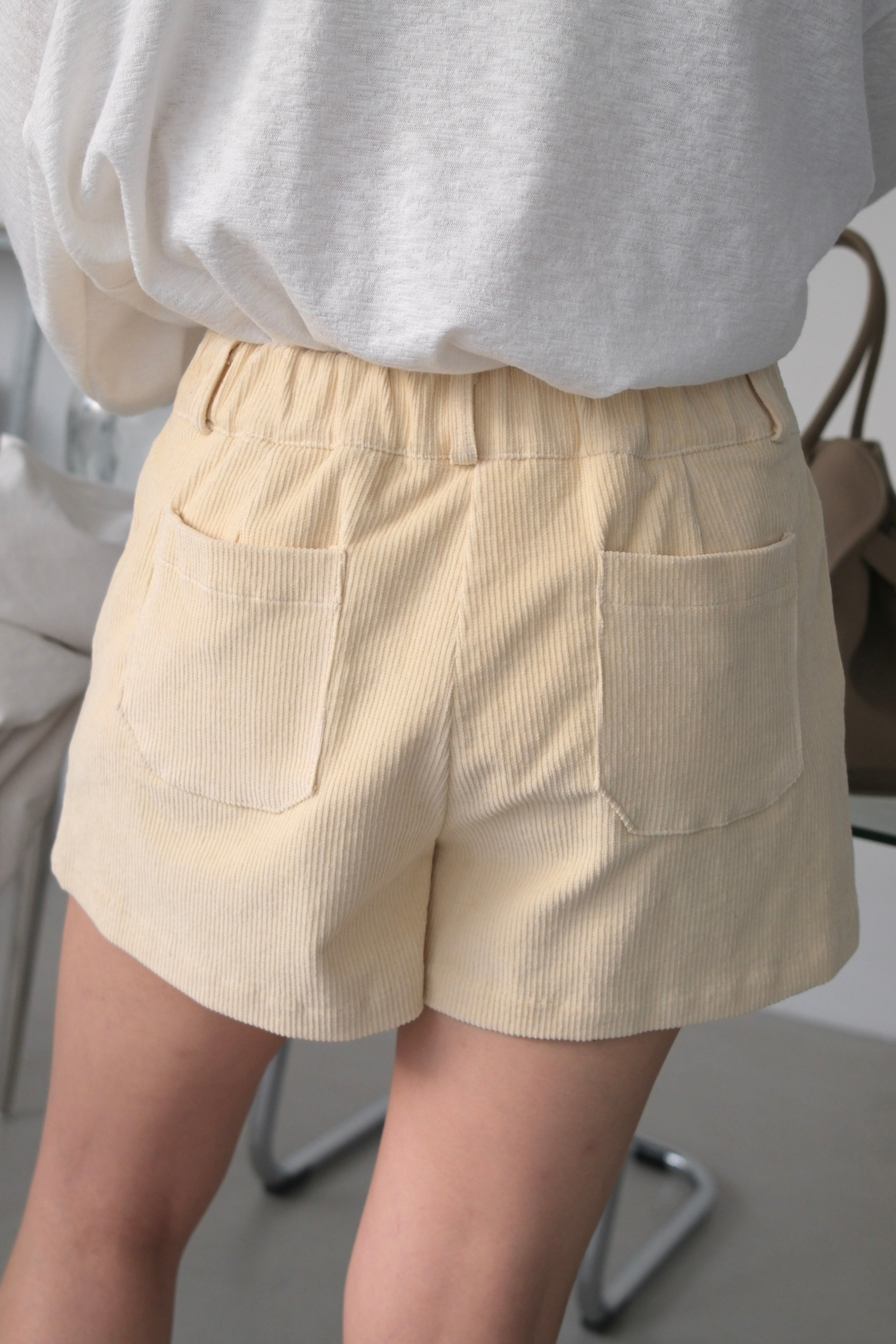 Gurr corduroy mini shorts