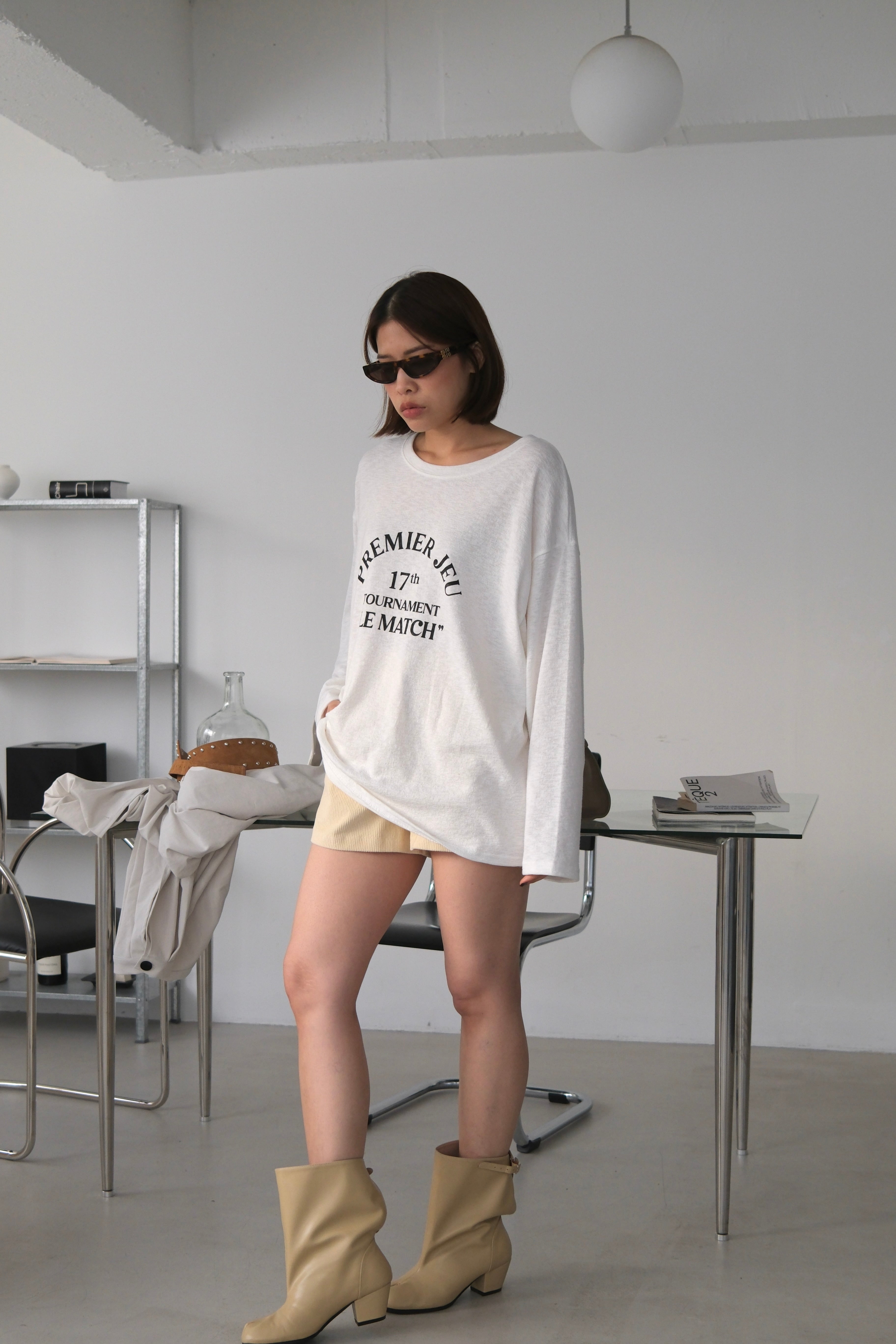 Le Match longsleeve tee