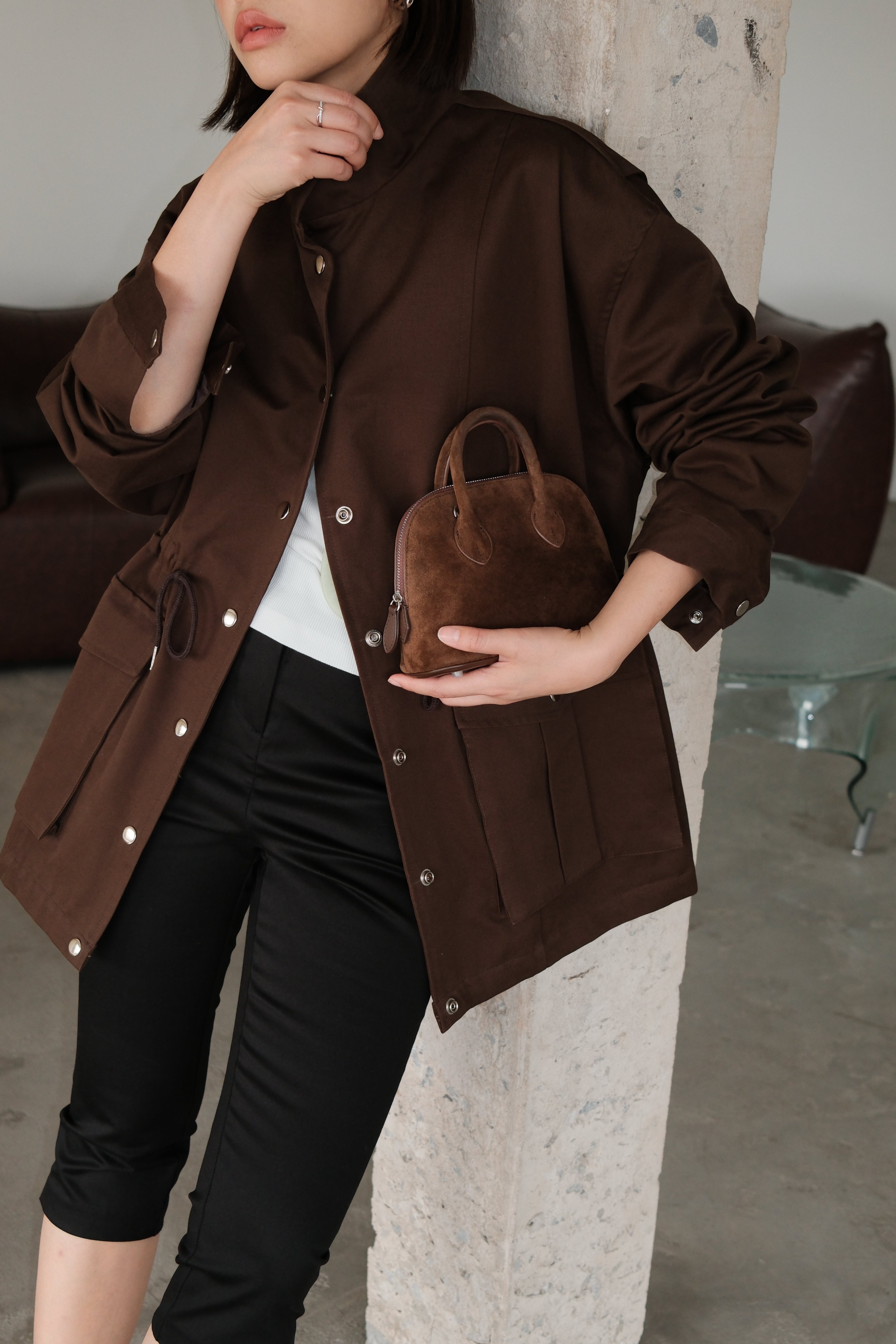 Kaws Safari drawstring Jacket