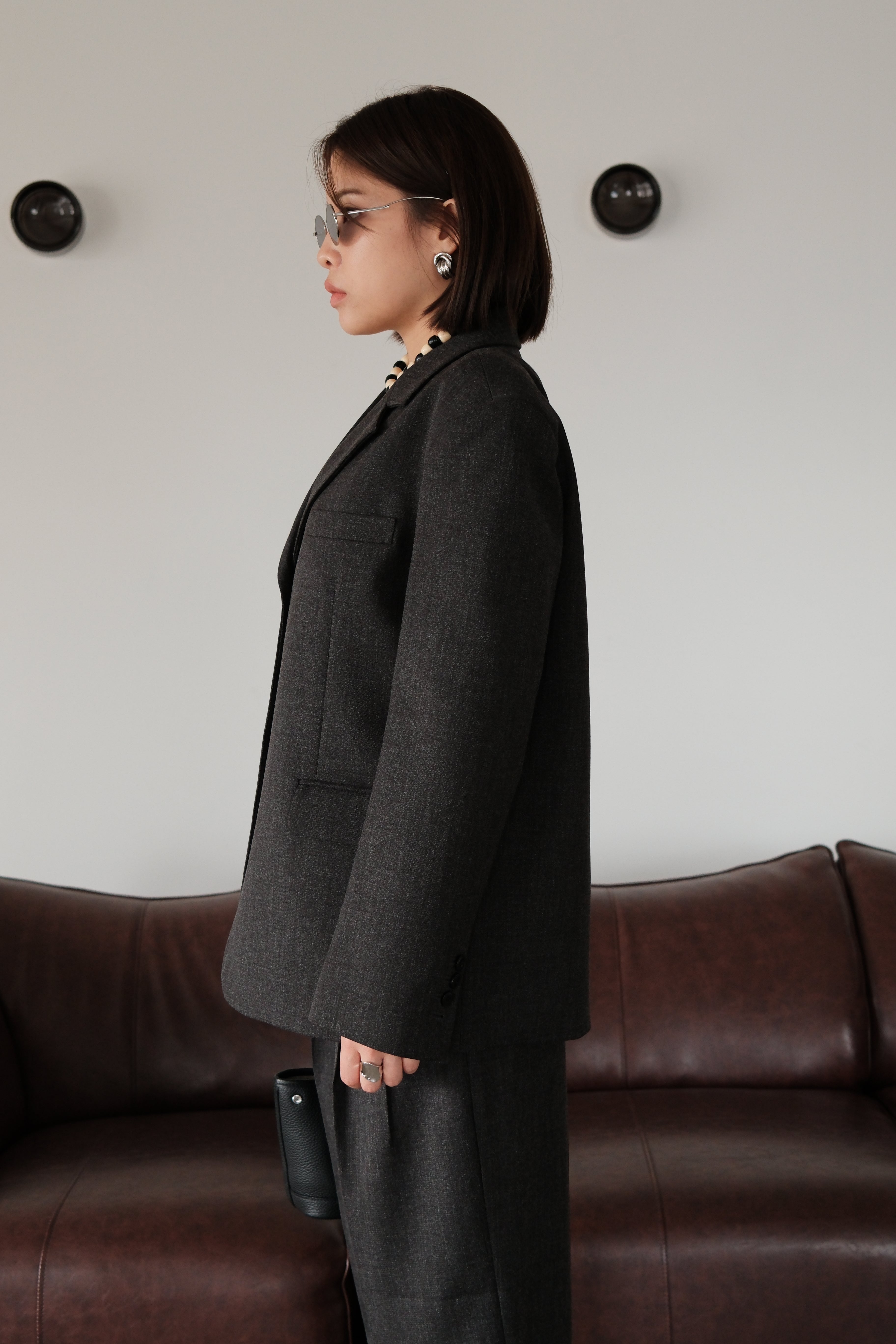 Hailey single-breasted jacket