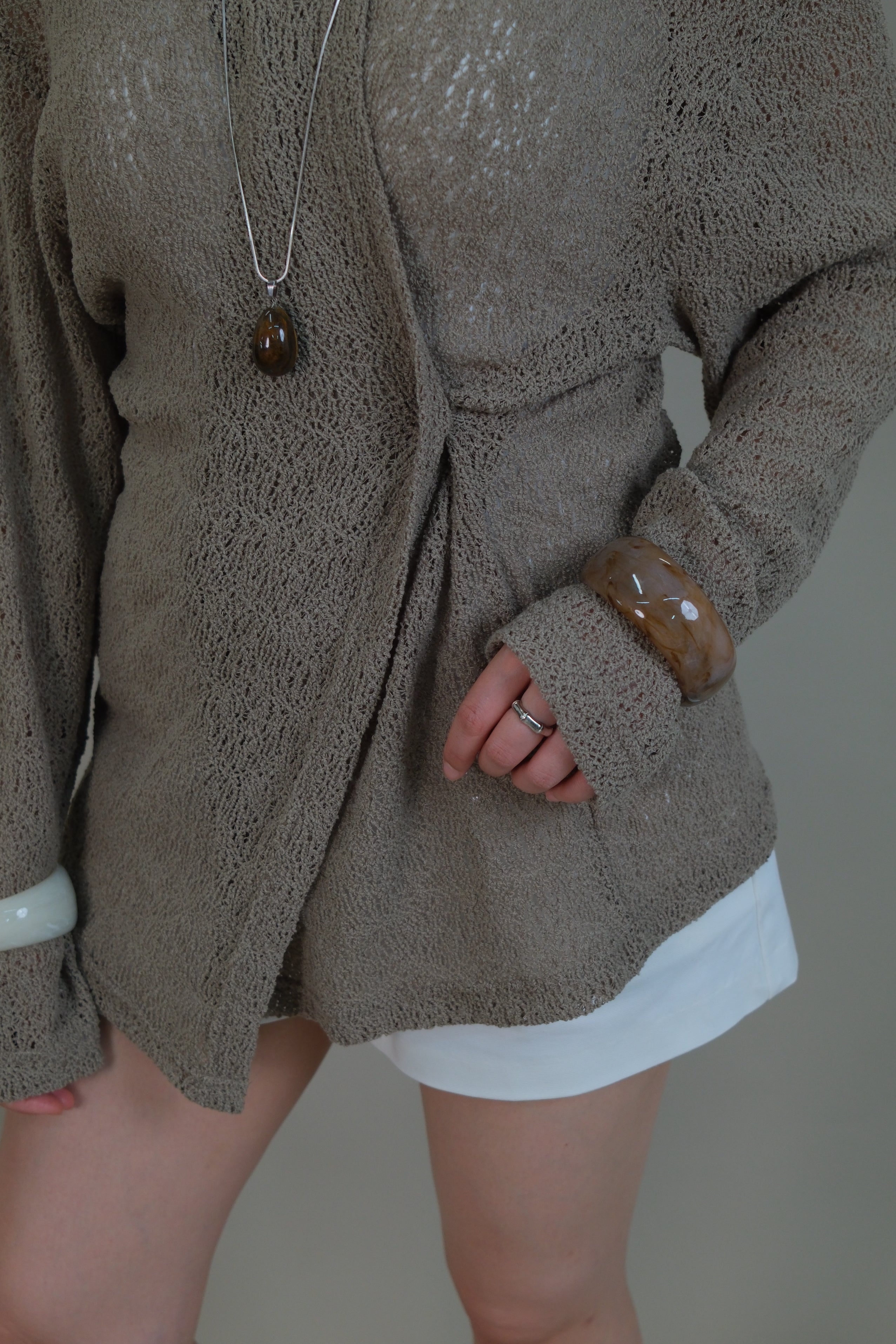 Breeze Terry Multi-wear Cardigan