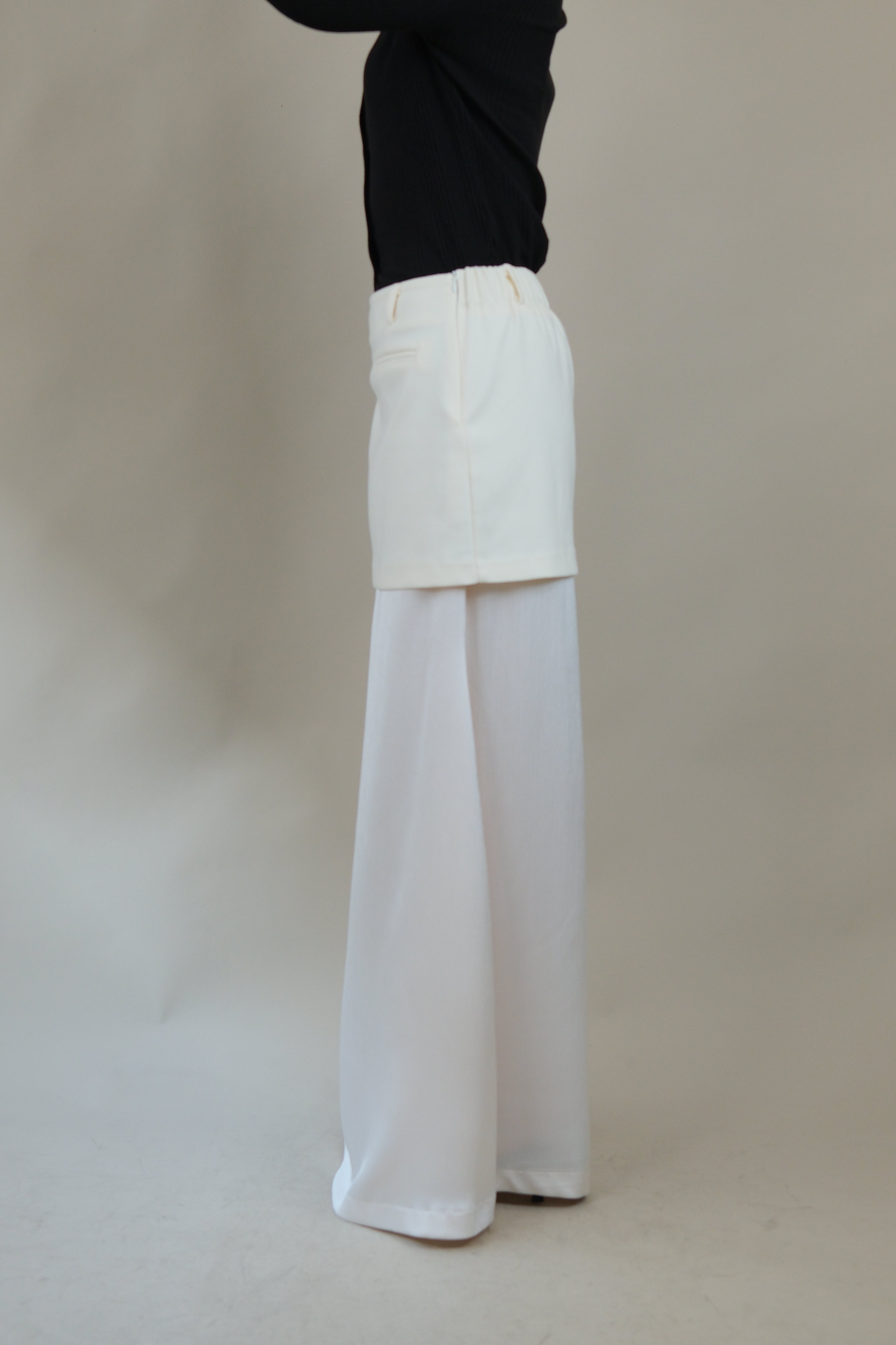 Siere double layer maxi skirt
