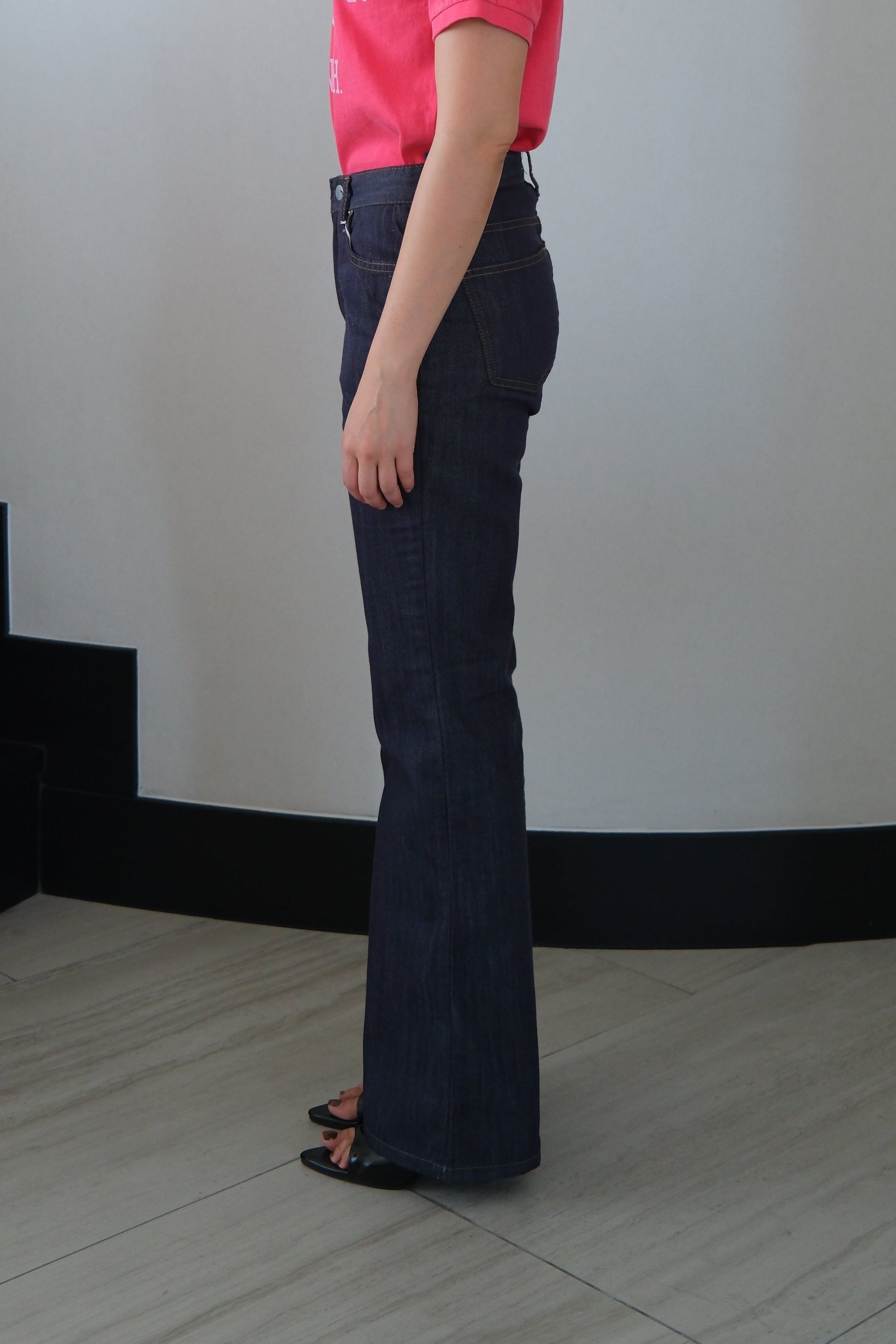 Porter high-rise flared jeans