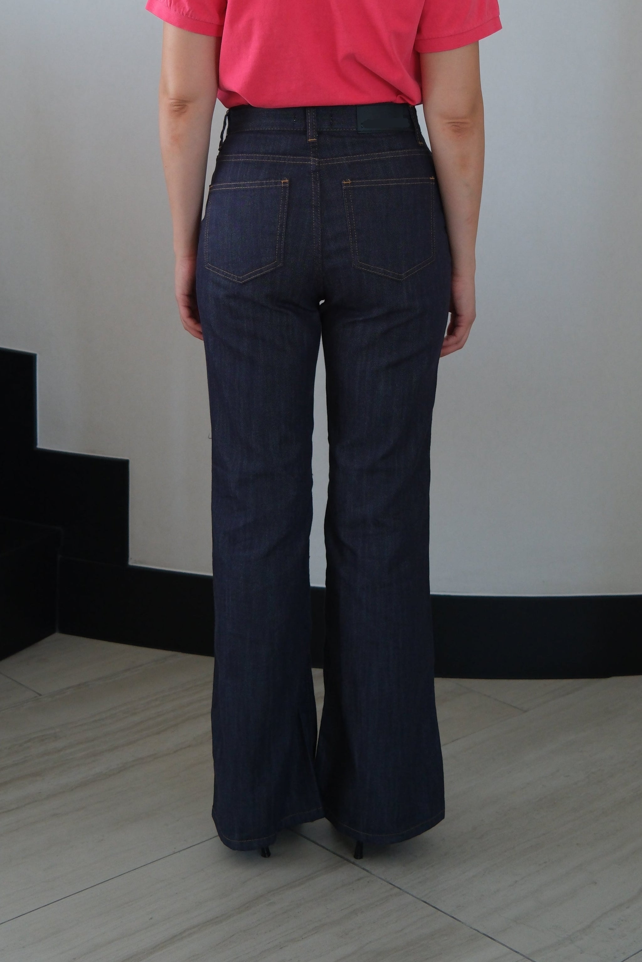 Porter high-rise flared jeans