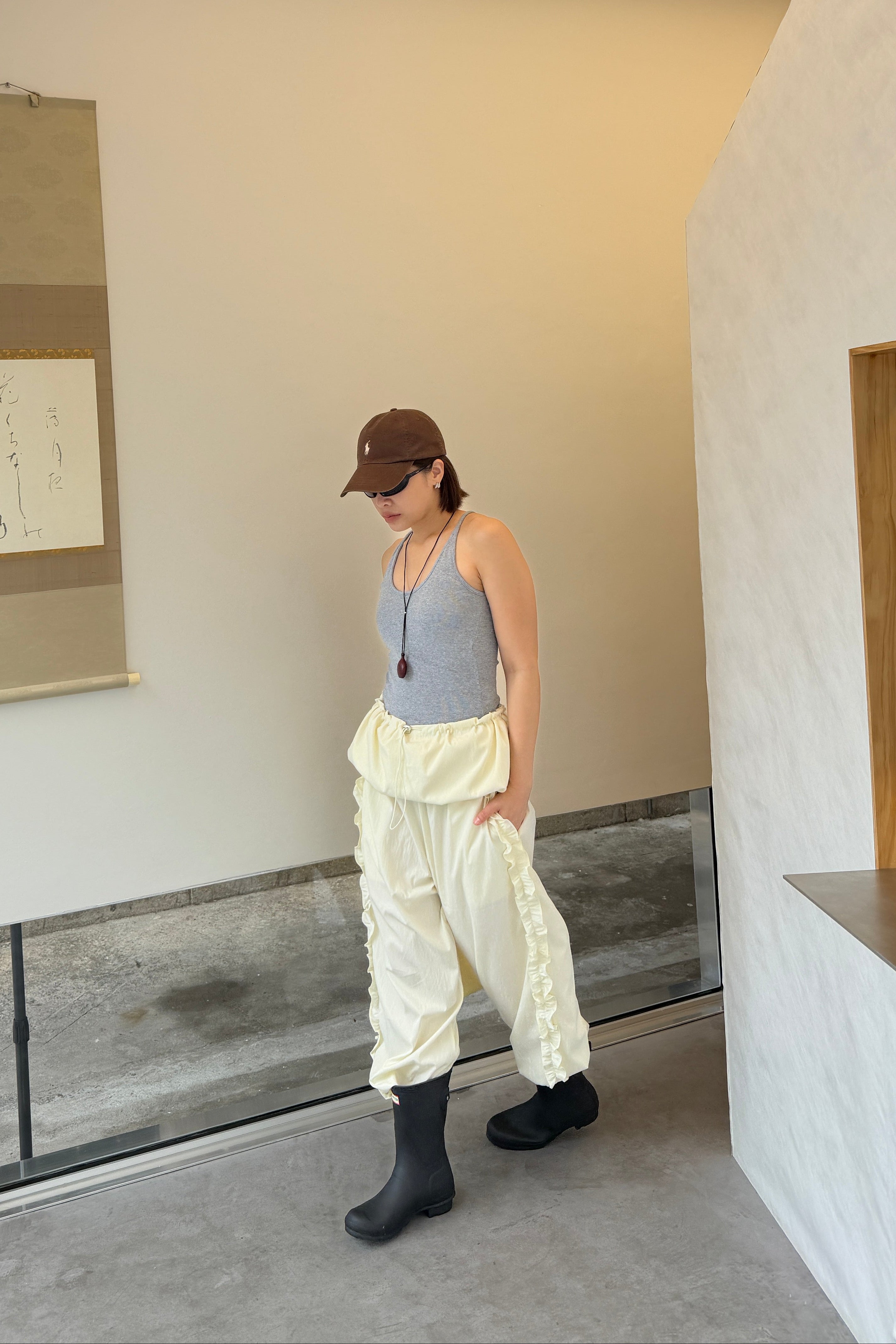 Sena 2-Way Frill Jumpsuit
