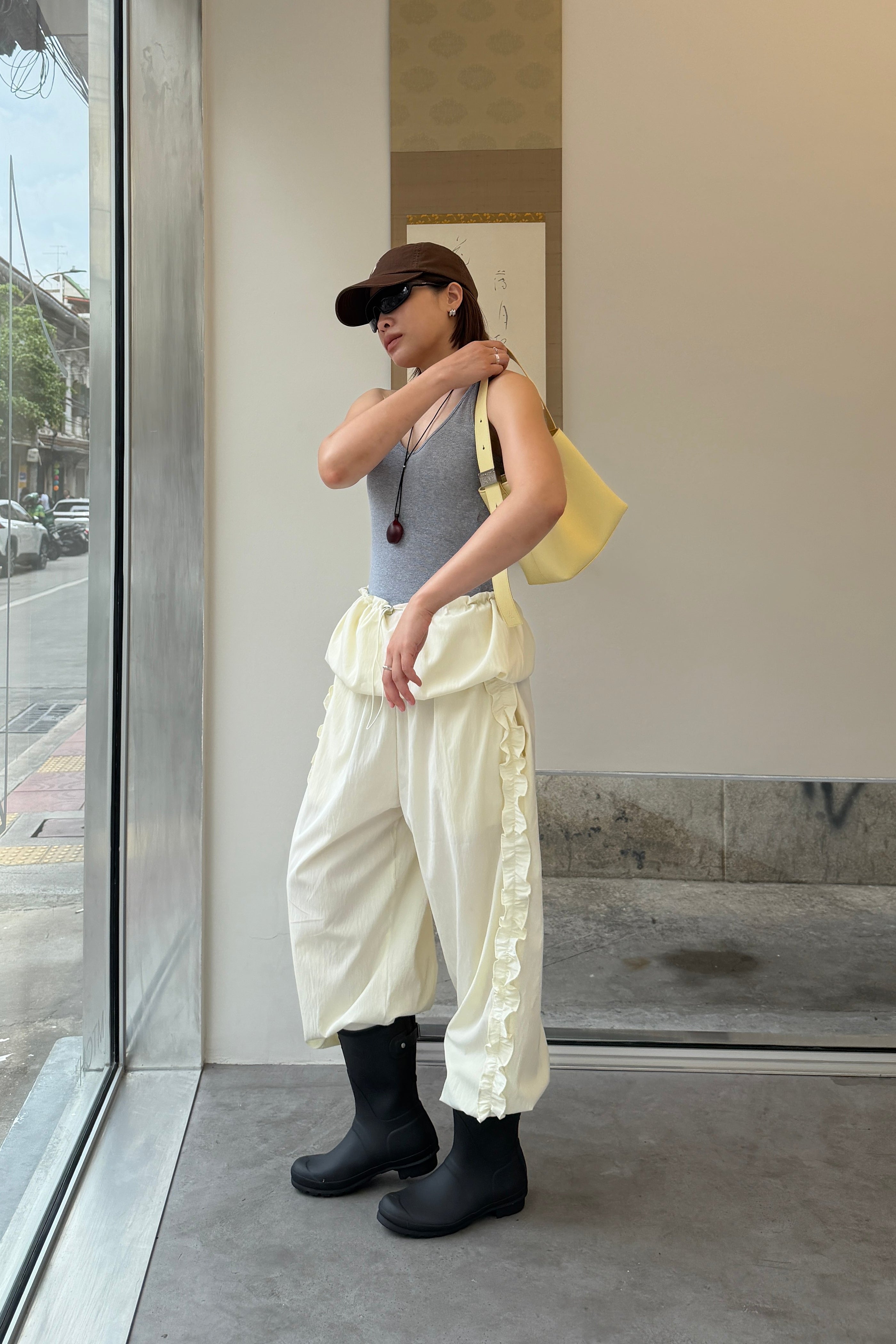 Sena 2-Way Frill Jumpsuit