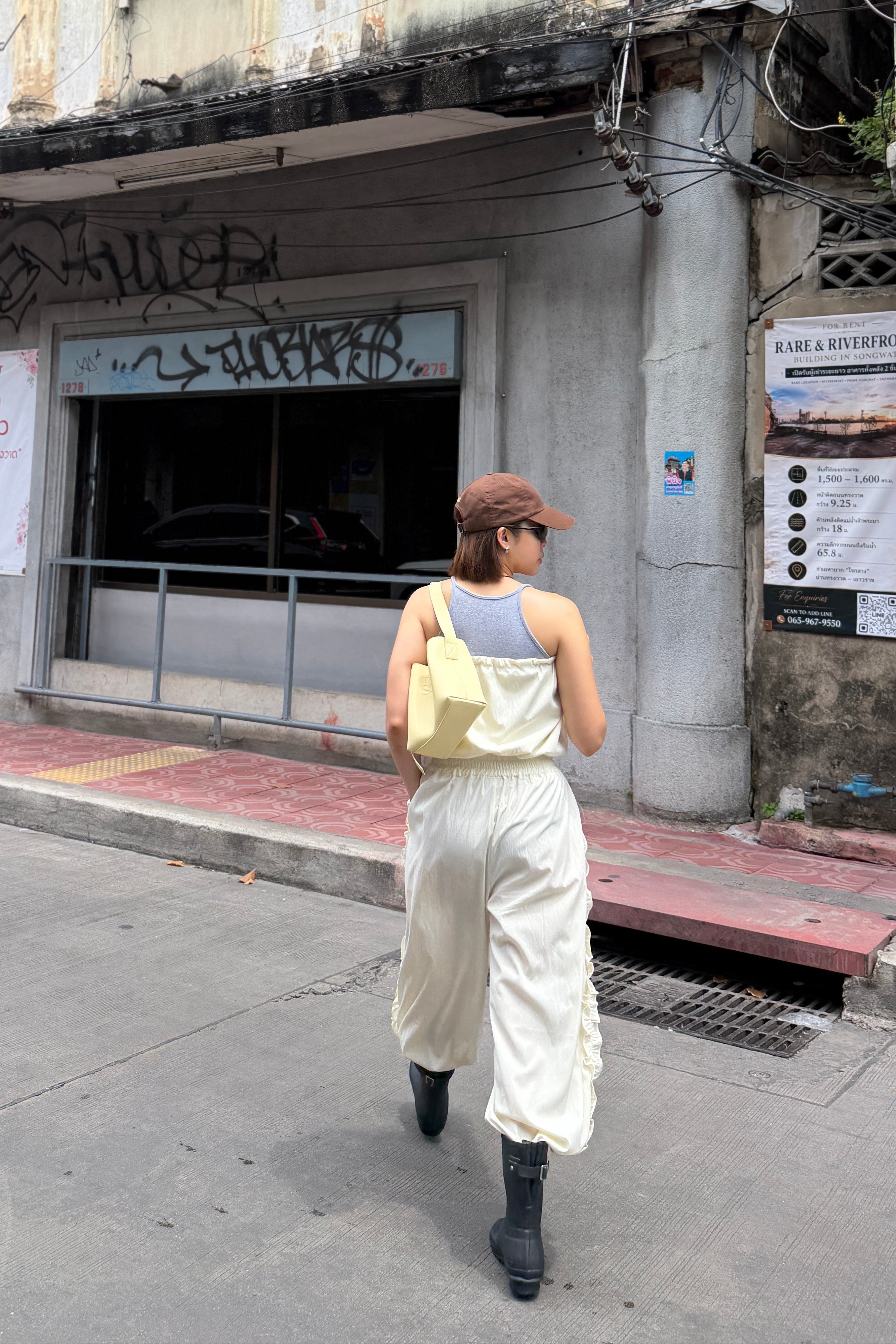 Sena 2-Way Frill Jumpsuit