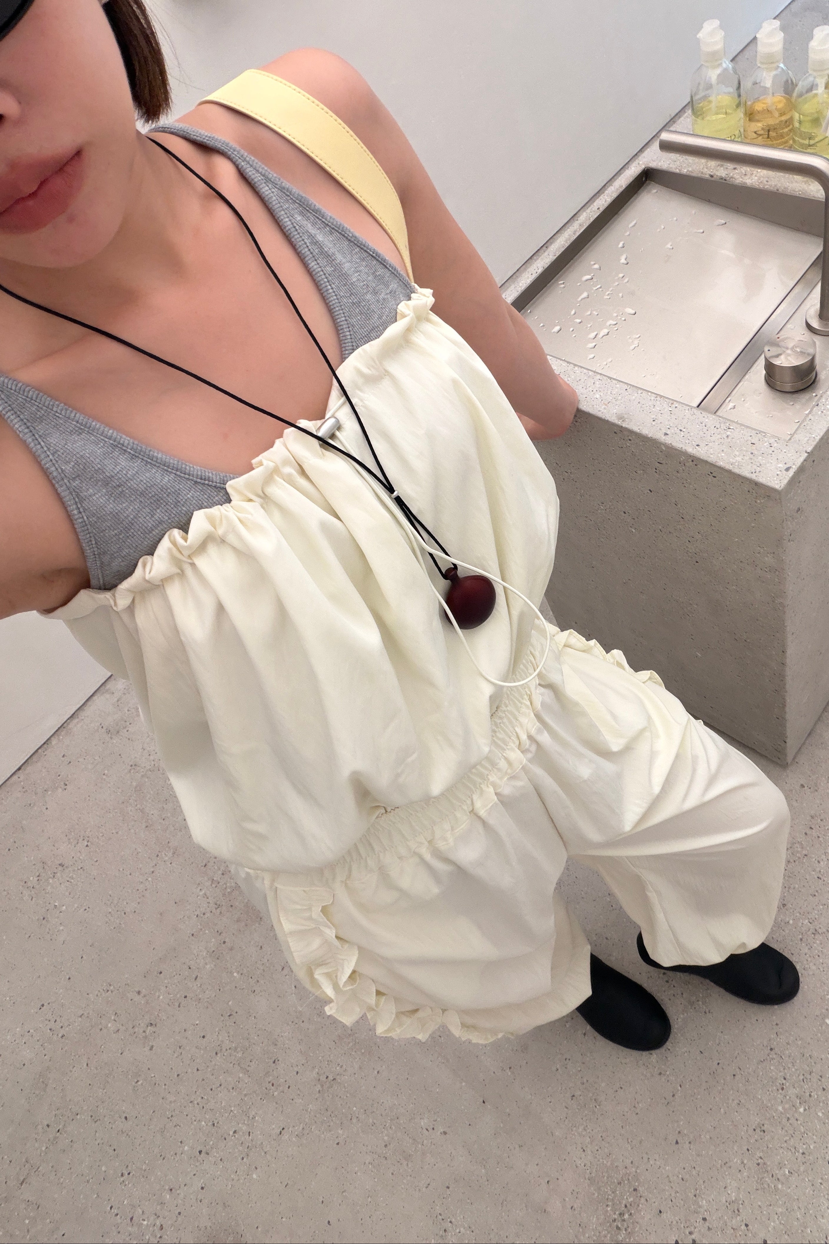 Sena 2-Way Frill Jumpsuit
