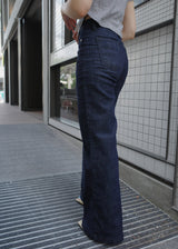 highrise pocket flared jeans