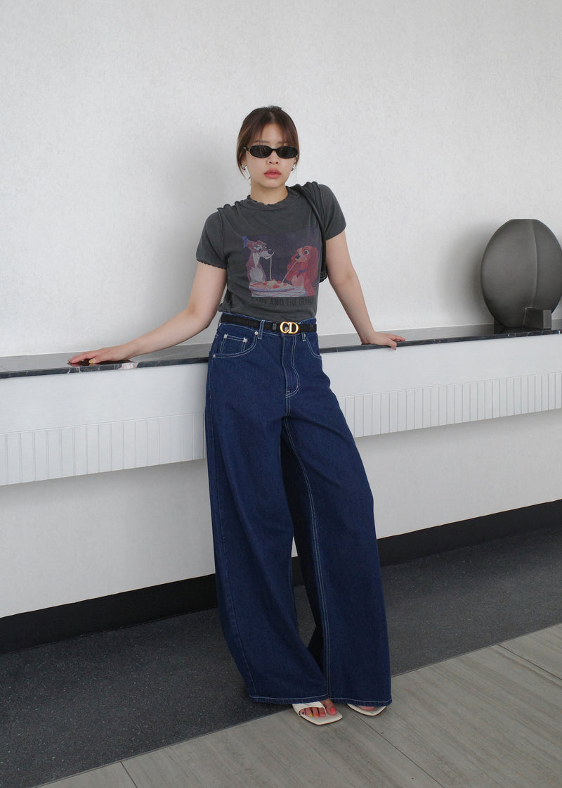 wide leg jeans