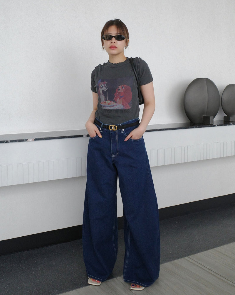 wide leg jeans