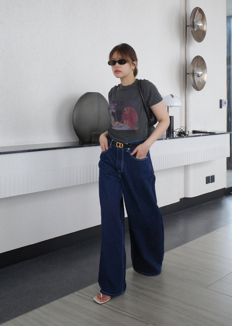 wide leg jeans