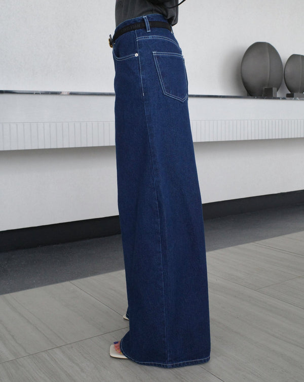 wide leg jeans