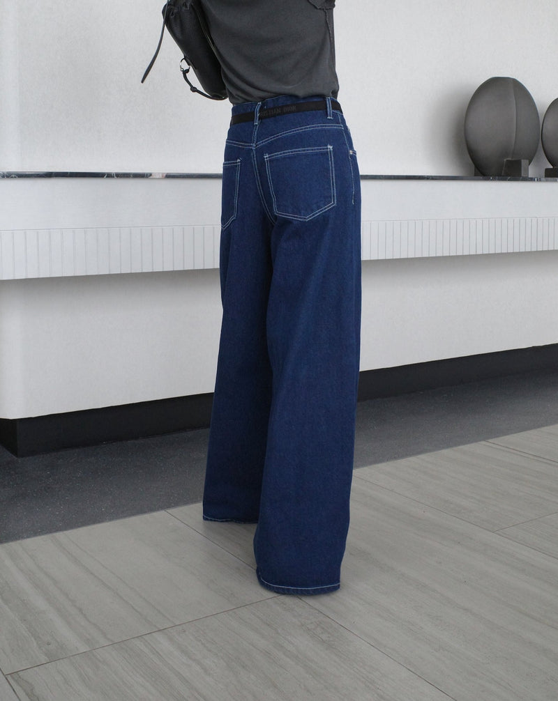 wide leg jeans
