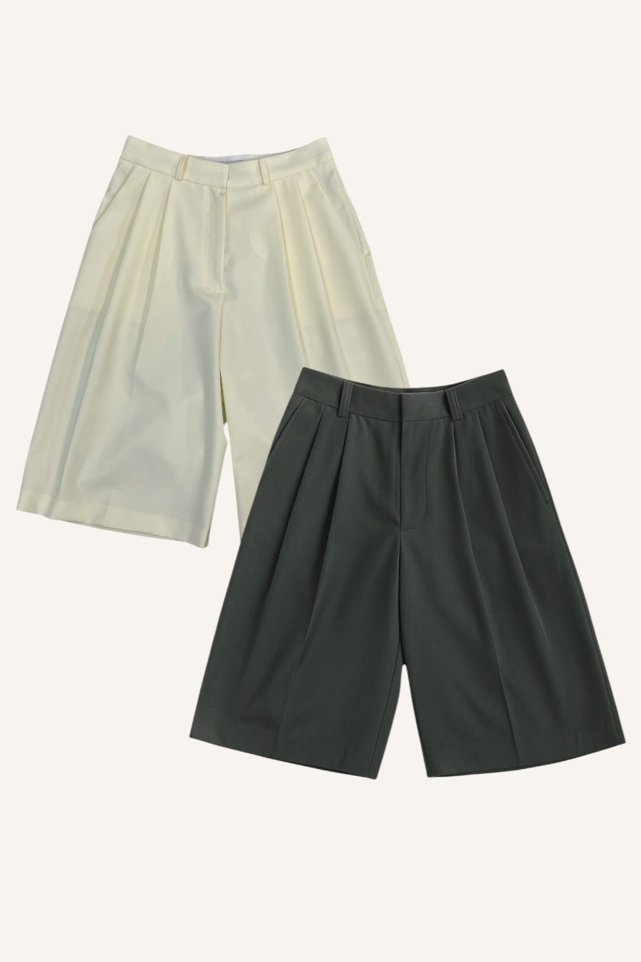 Kinki highrise bermuda shorts