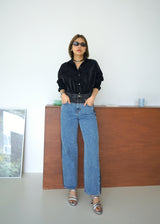 2 tone slim jeans