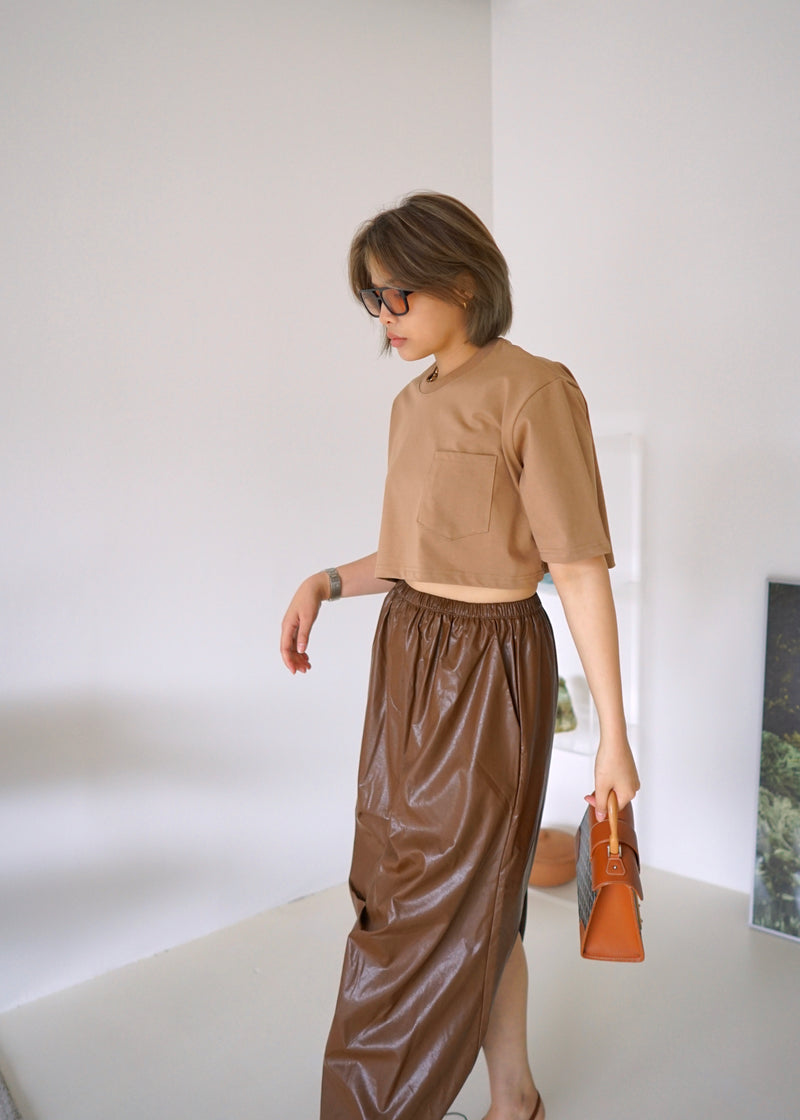 pocket crop top