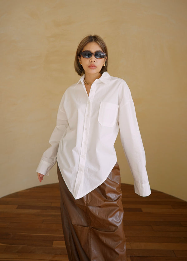 2-way unbalance shirt