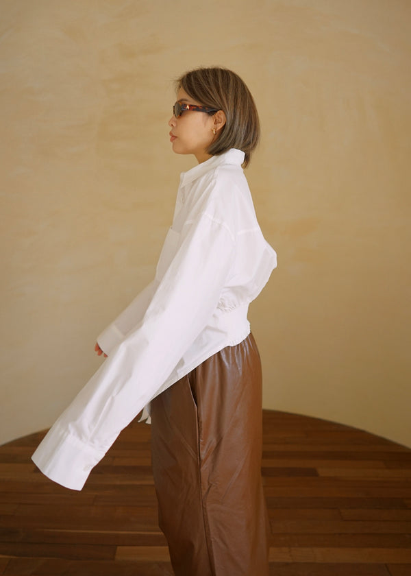 2-way unbalance shirt
