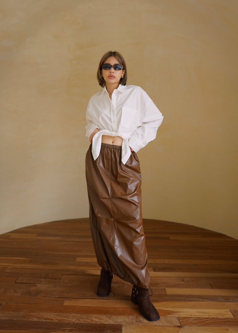 2-way unbalance shirt