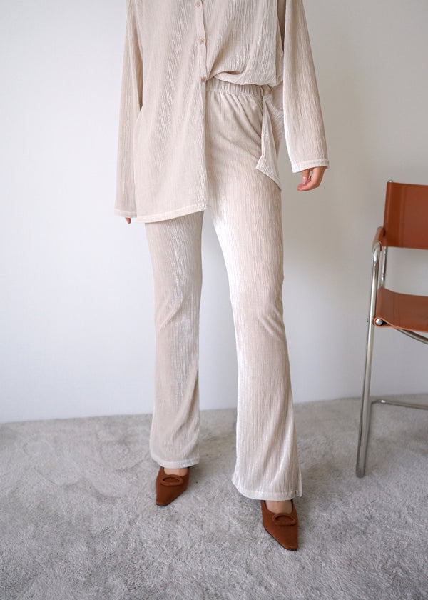 crinkled vv pants