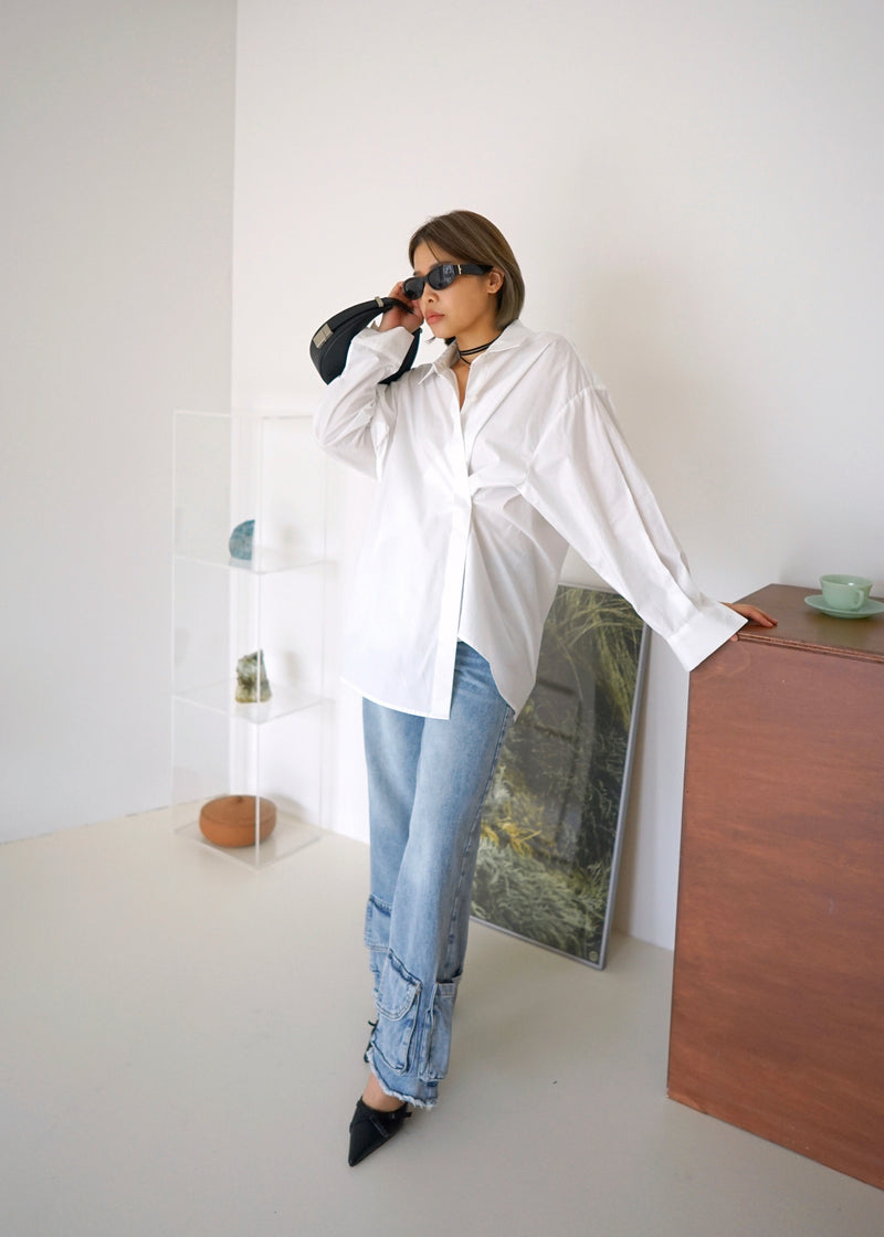 2-way oversized shirt