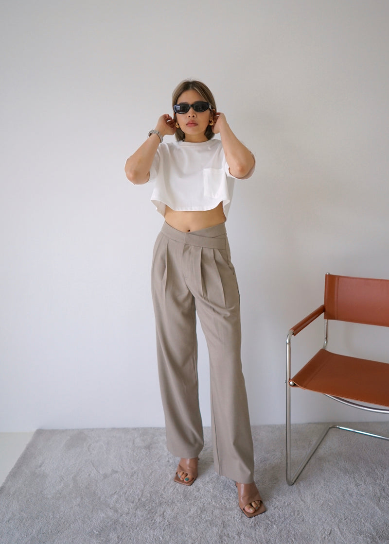 pocket crop top