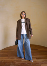 oversized 3-button suit