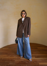 oversized 3-button suit