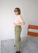 zip up pocket long skirt