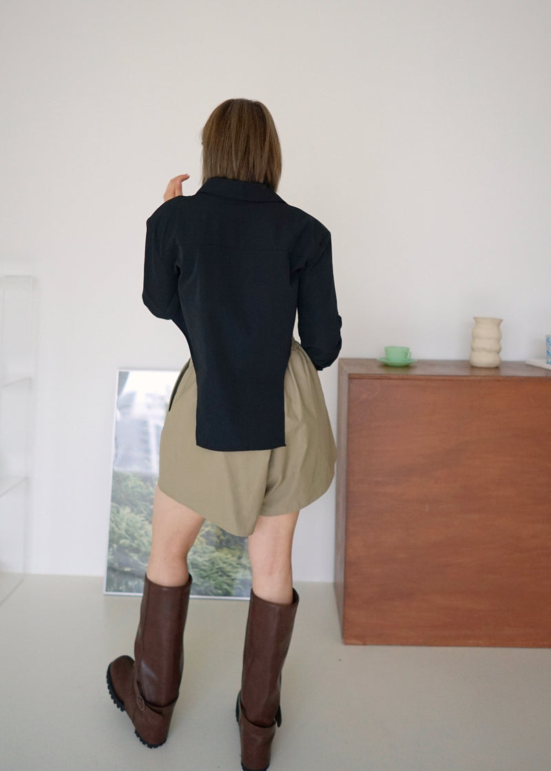 wide leg shorts