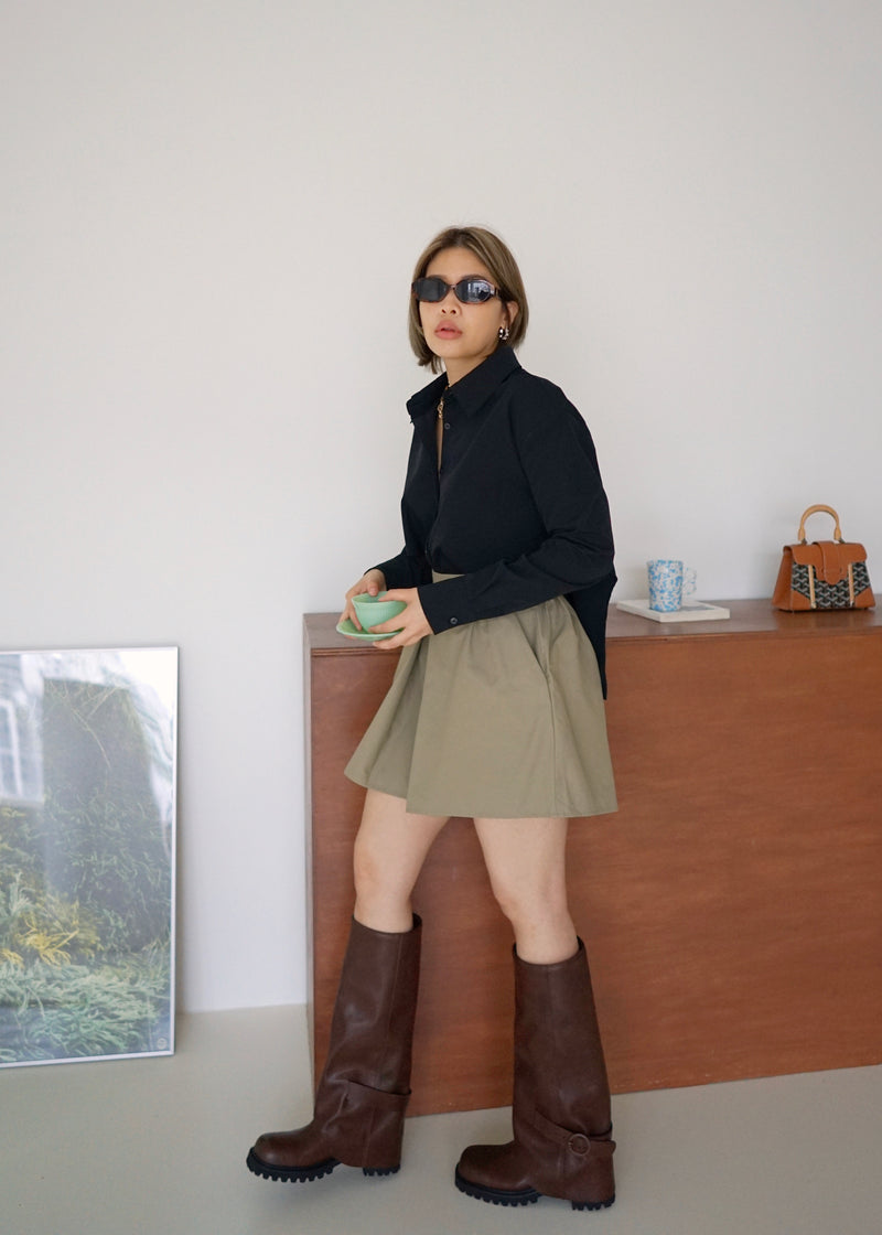 wide leg shorts