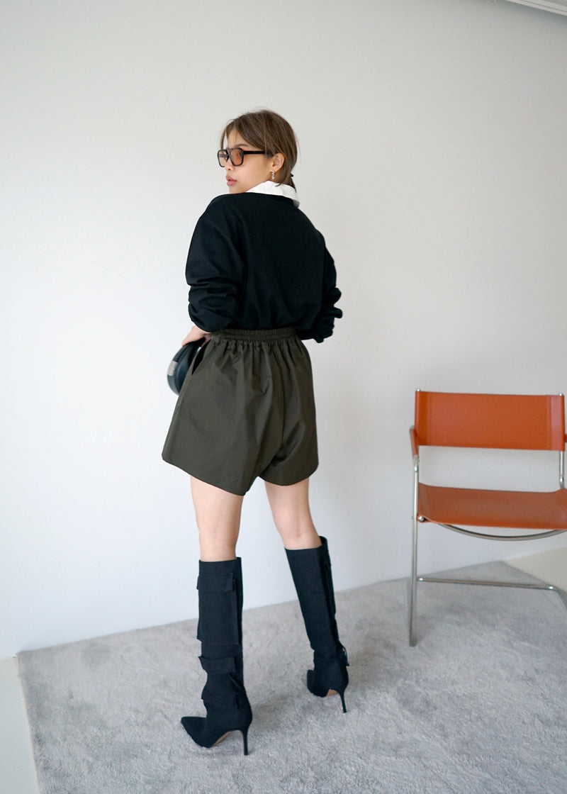 wide leg shorts