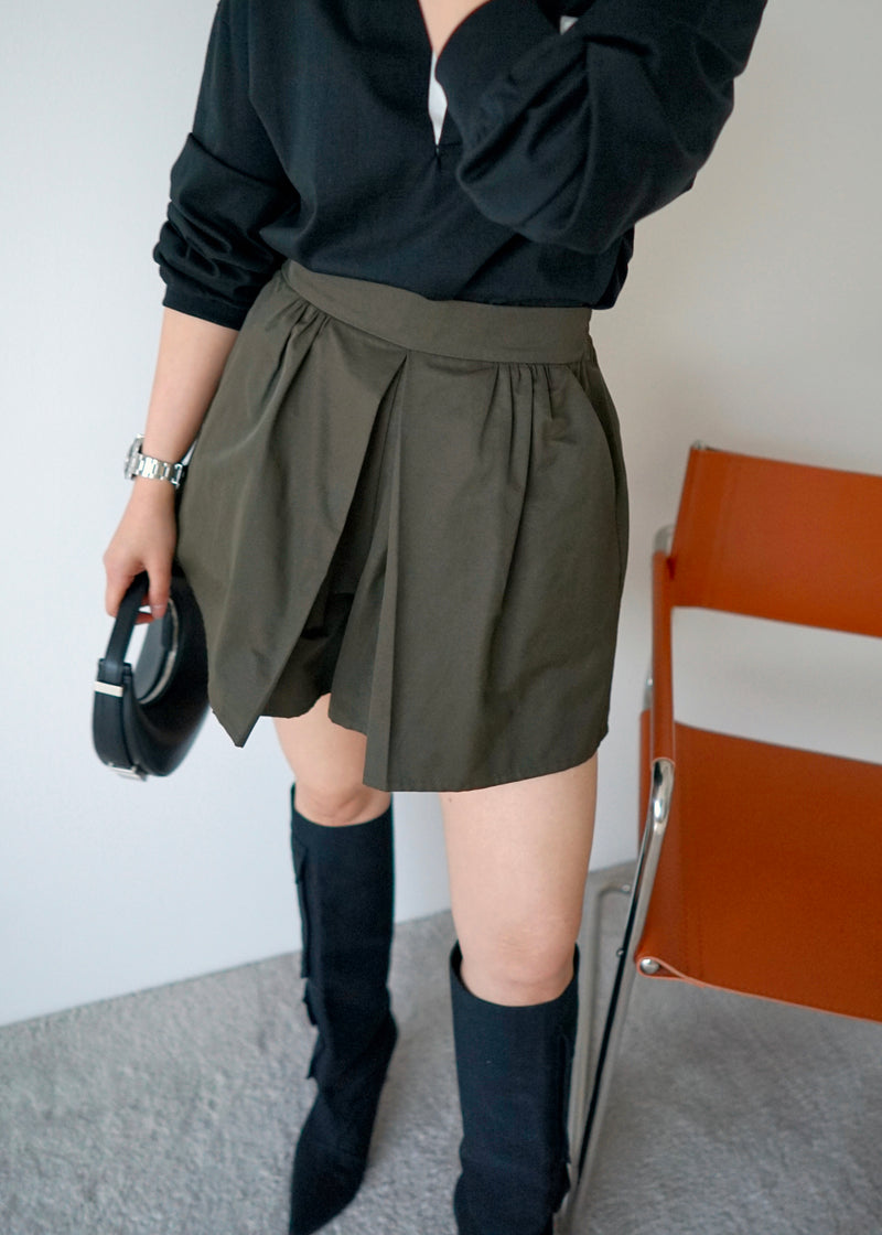wide leg shorts