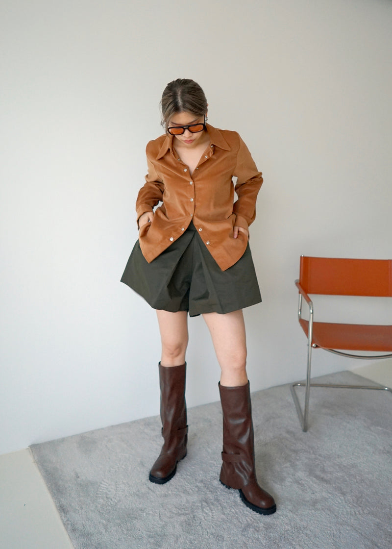 wide leg shorts