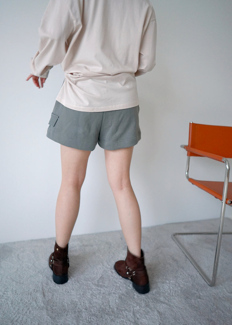 fake pocket jersey shorts