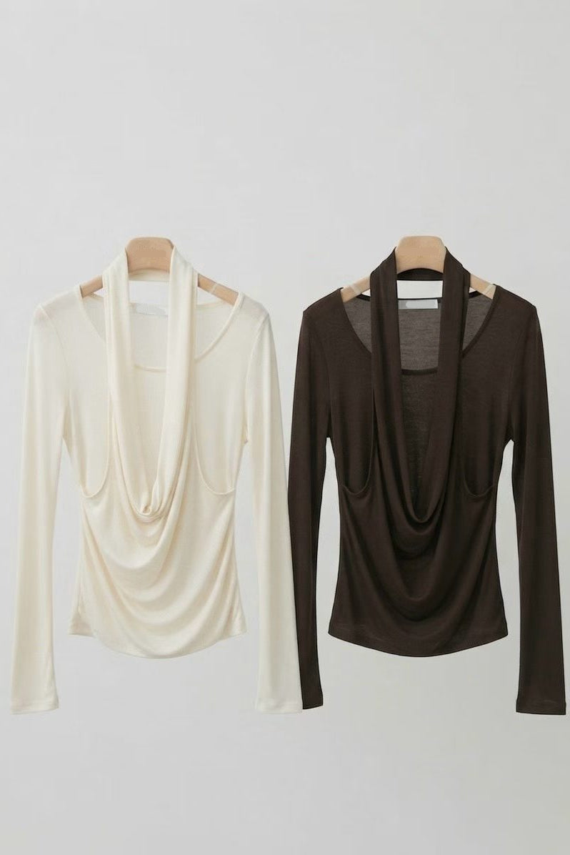 Elora Layered Drape Top