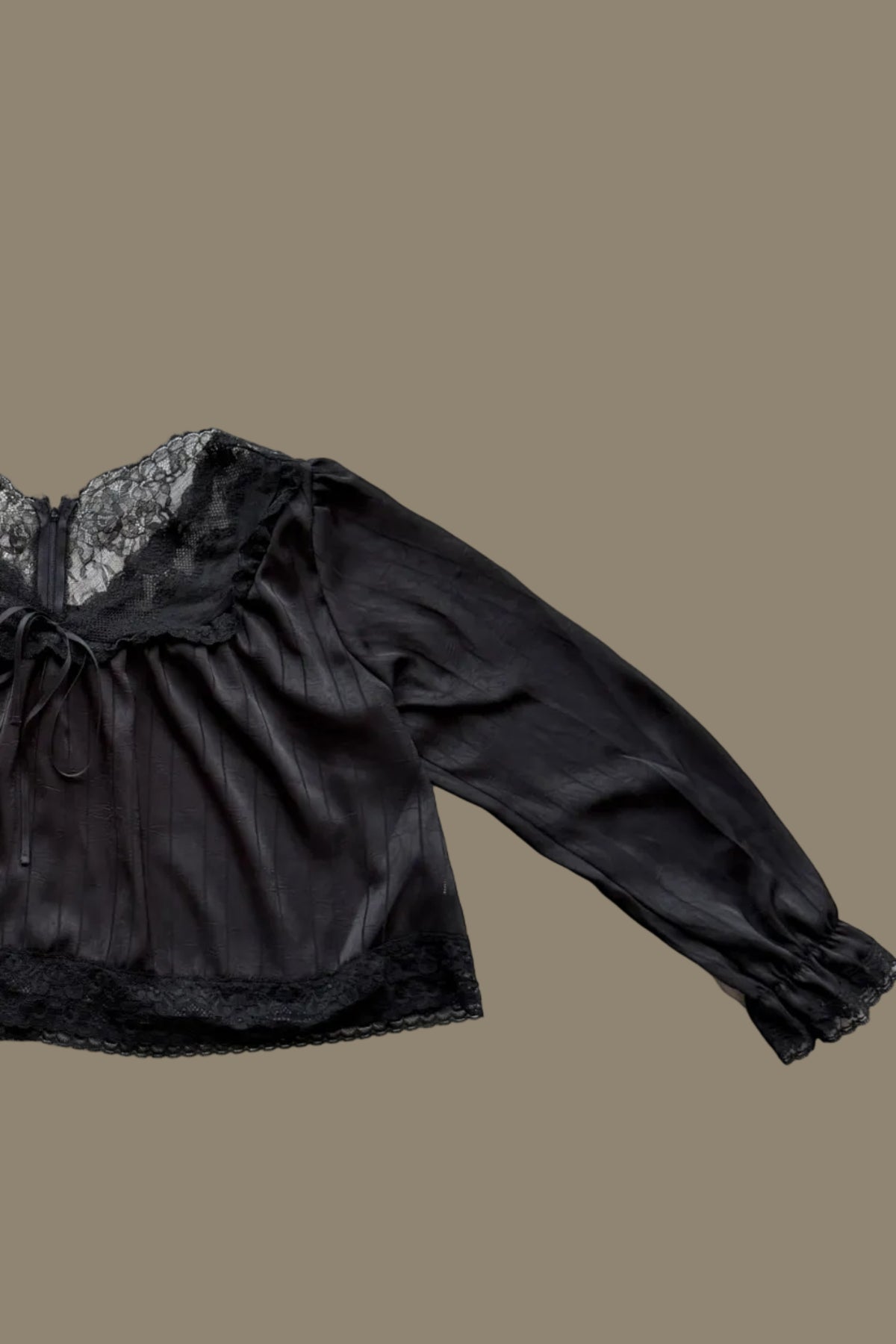 Celeste Lace Ruffle Blouse