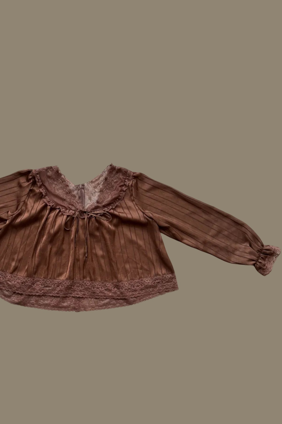 Celeste Lace Ruffle Blouse