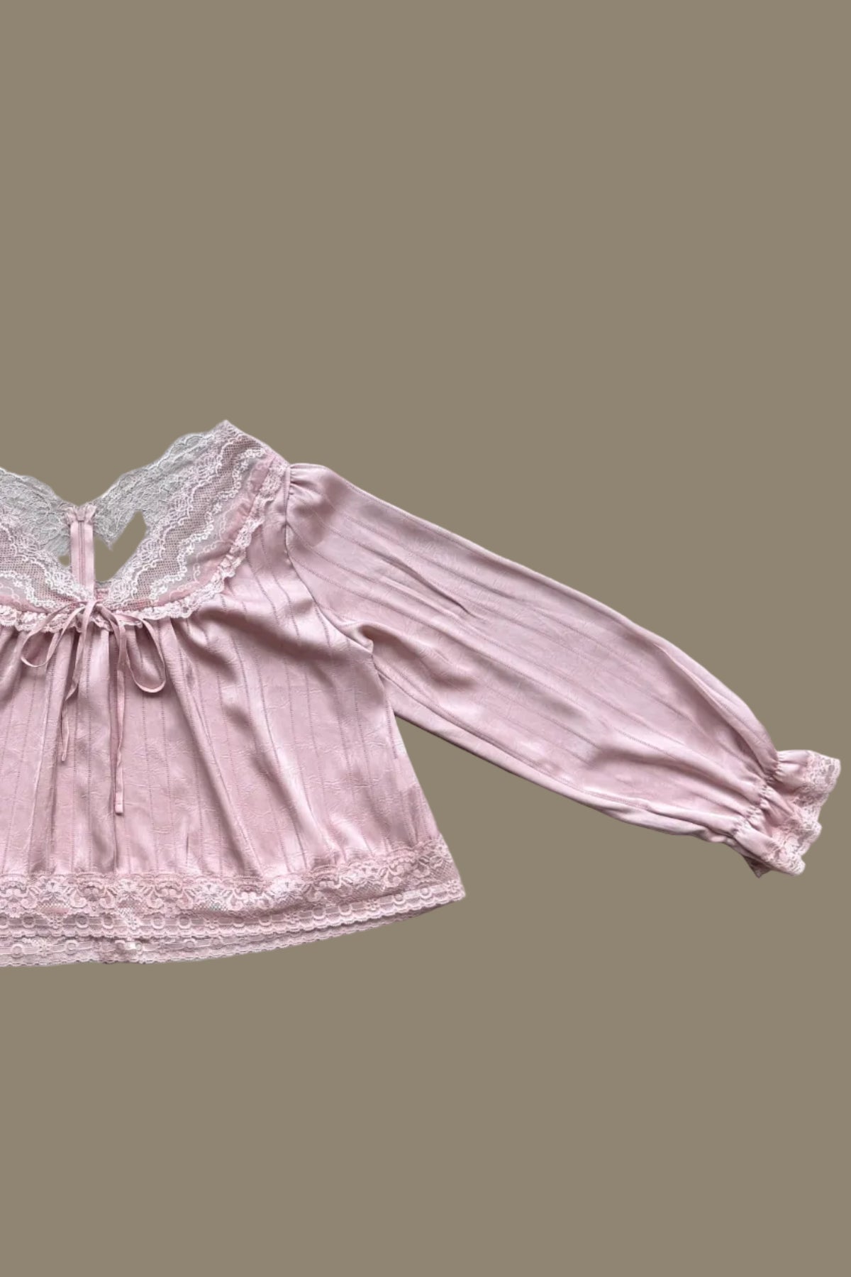Celeste Lace Ruffle Blouse